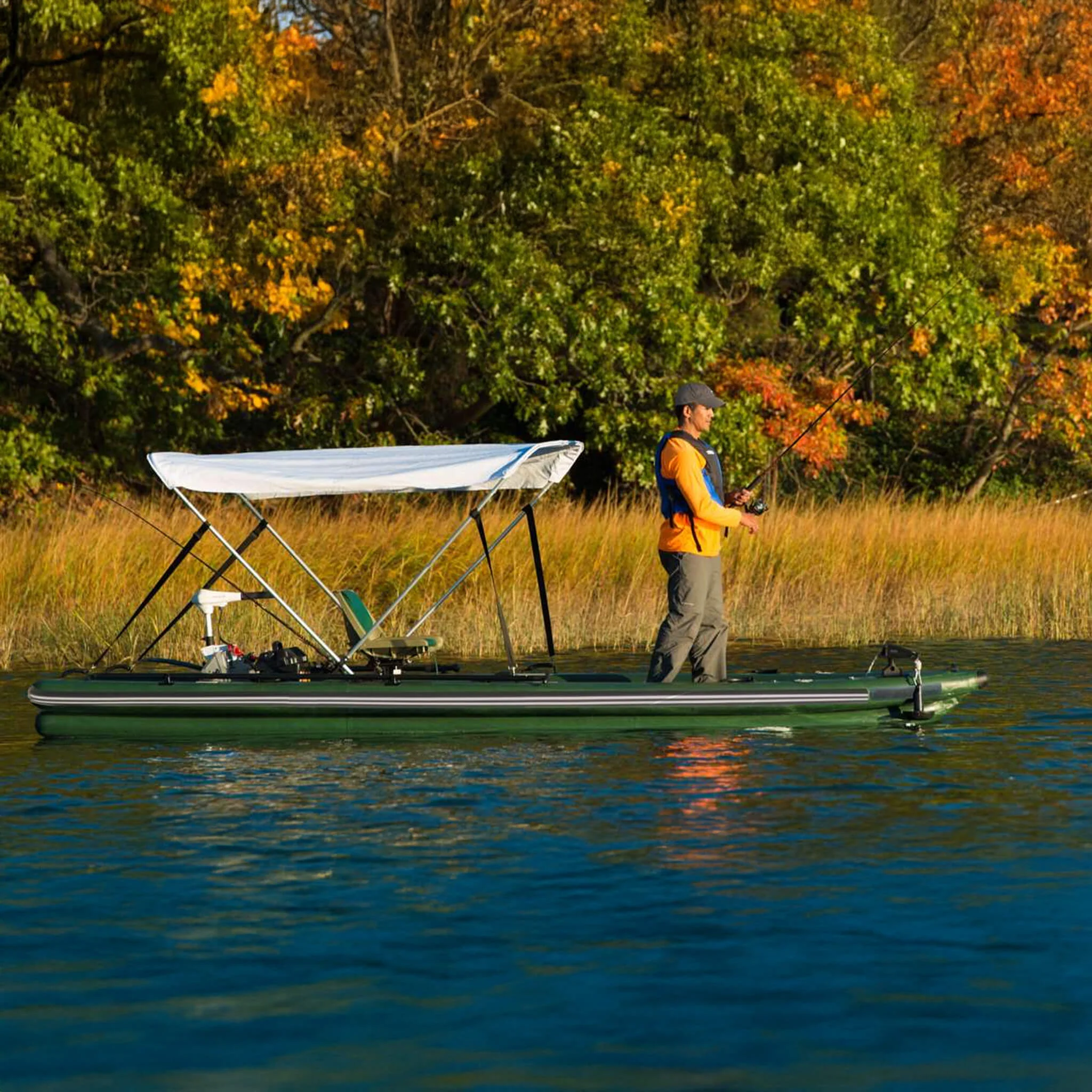 Sea Eagle Boats FSK16 FishSkiff™ Inflatable Fishing Boat, 16FT [FSK16K] (SAK57351) - Image 11