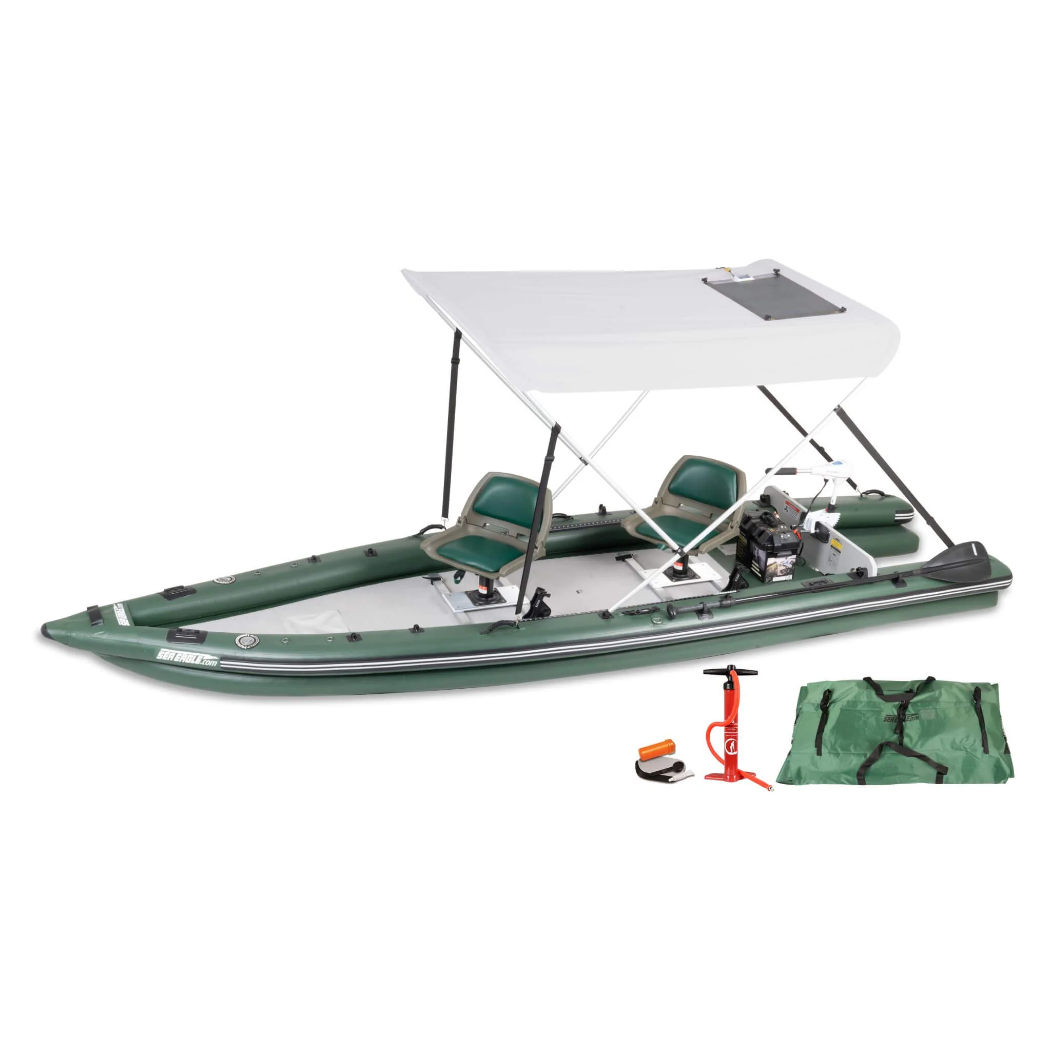 Sea Eagle Boats FSK16 FishSkiff™ Inflatable Fishing Boat, 16FT [FSK16K] (SAK57351) - Image 19