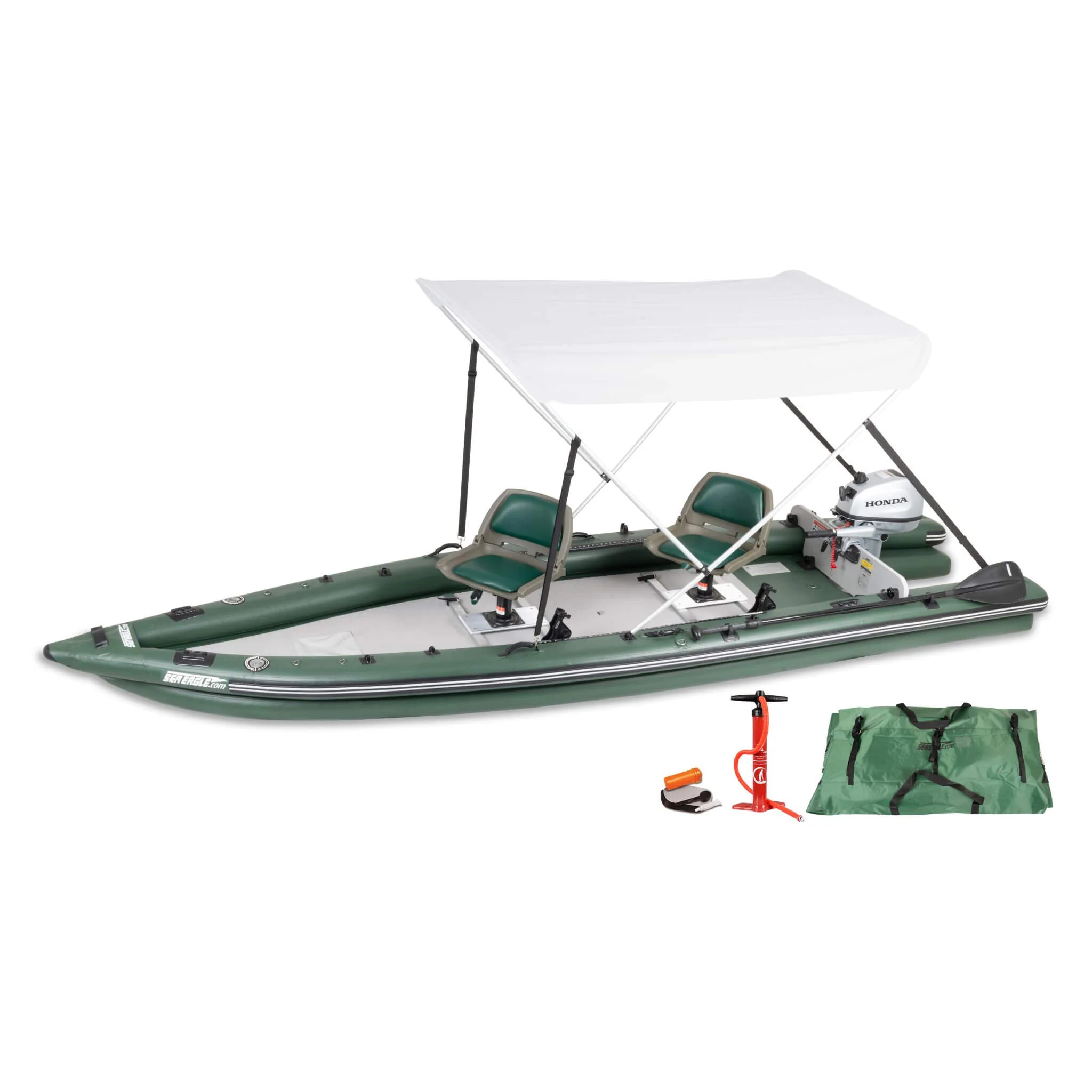 Sea Eagle Boats FSK16 FishSkiff™ Inflatable Fishing Boat, 16FT [FSK16K] (SAK57351) - Image 21