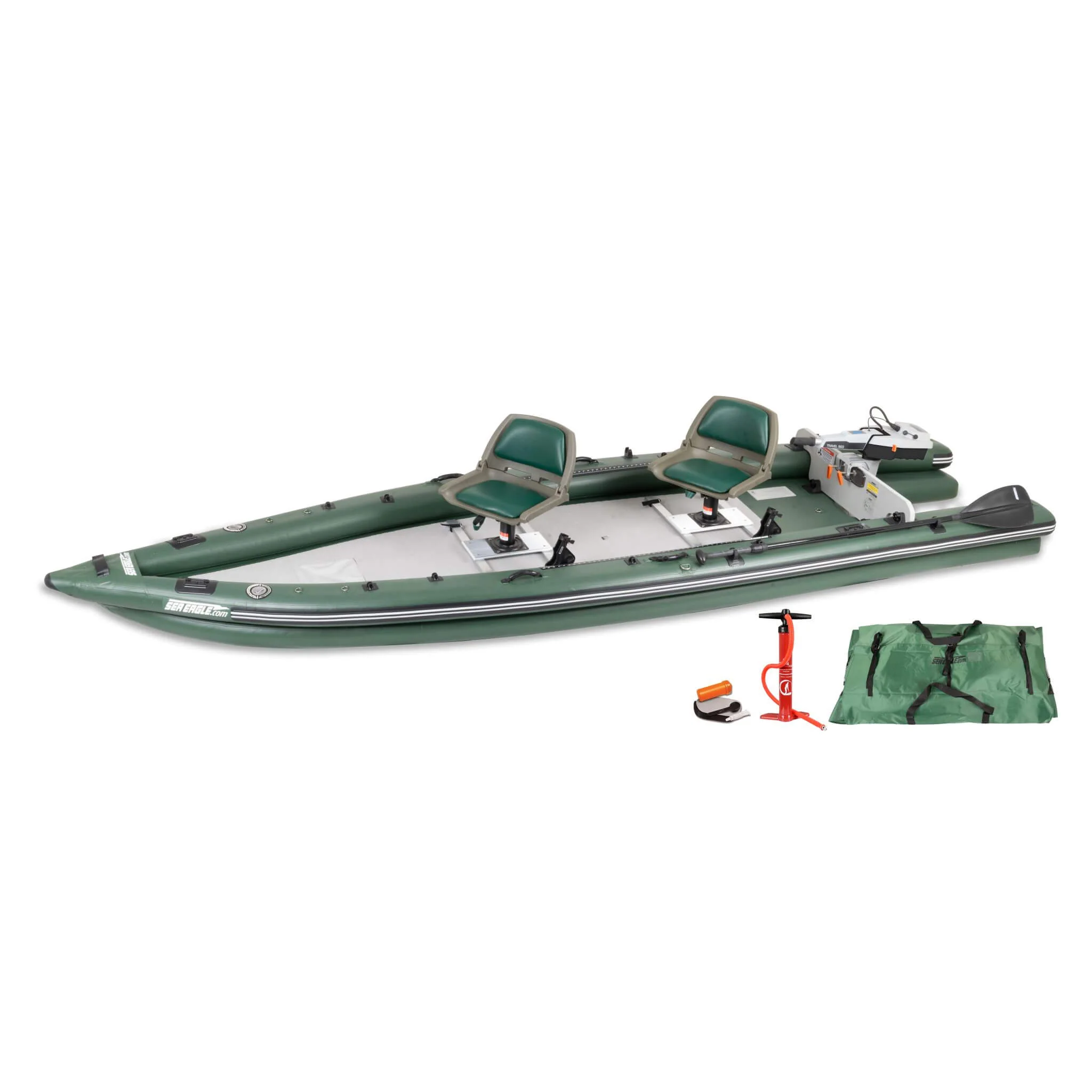 Sea Eagle Boats FSK16 FishSkiff™ Inflatable Fishing Boat, 16FT [FSK16K] (SAK57351) - Image 22
