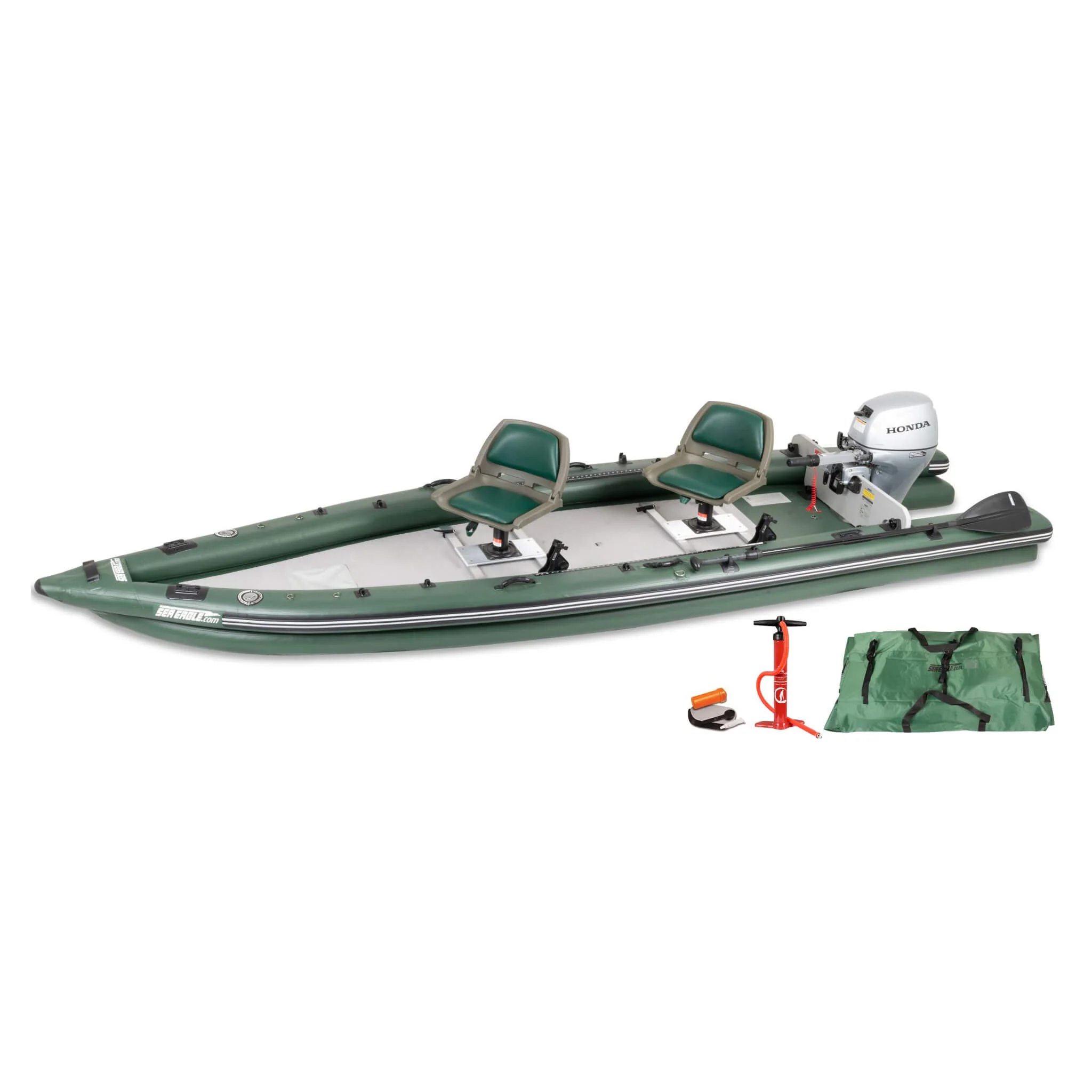 Sea Eagle Boats FSK16 FishSkiff™ Inflatable Fishing Boat, 16FT [FSK16K] (SAK57351) - Image 24