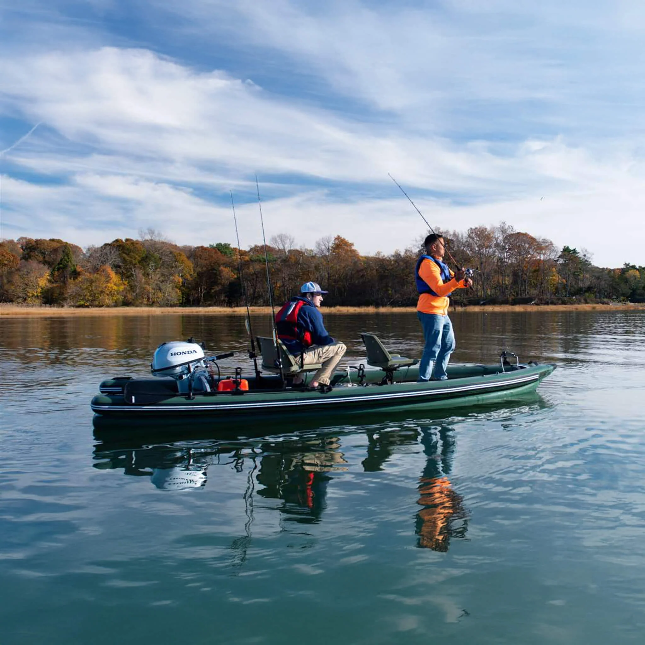 Sea Eagle Boats FSK16 FishSkiff™ Inflatable Fishing Boat, 16FT [FSK16K] (SAK57351) - Image 9