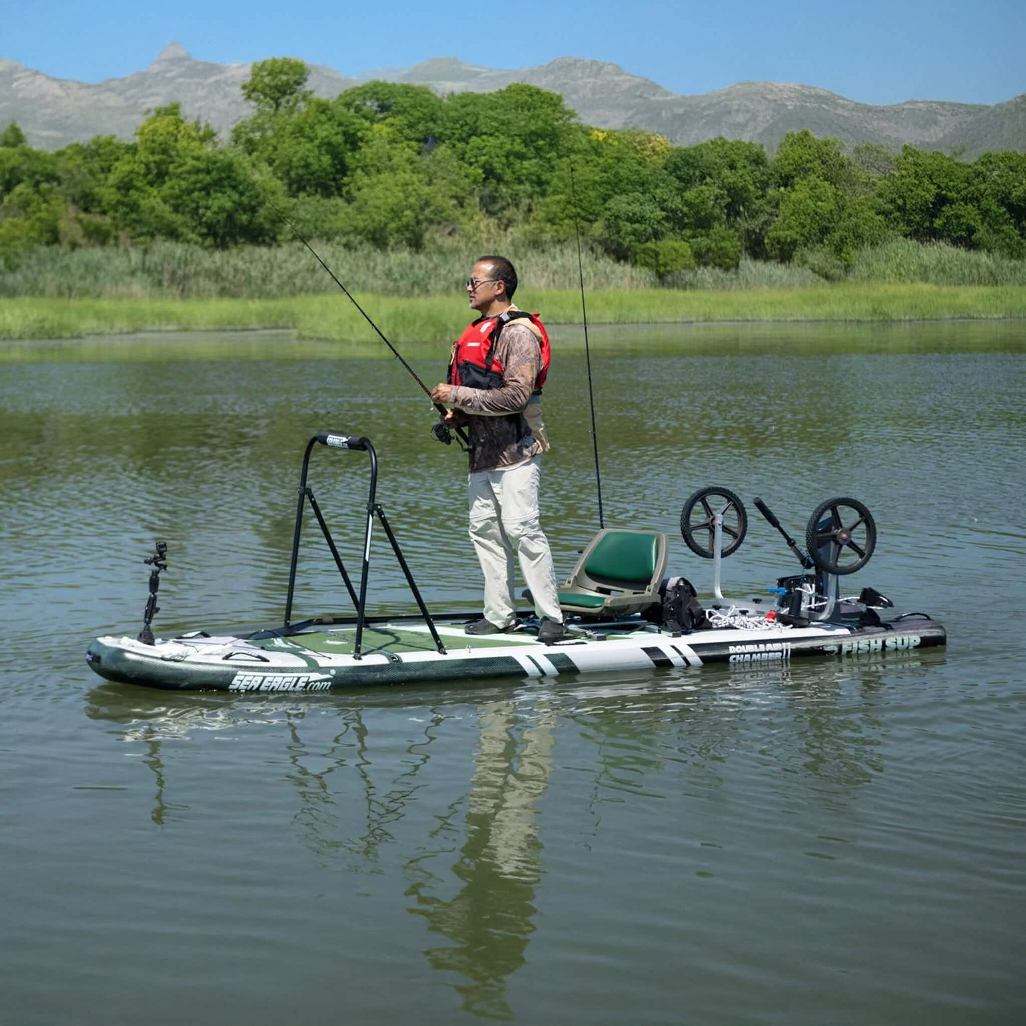 Sea Eagle FS1210 FishSUP 1-Person Inflatable Fishing Stand-Up Paddleboard [FS1210K] (SAK79218) - Image 6