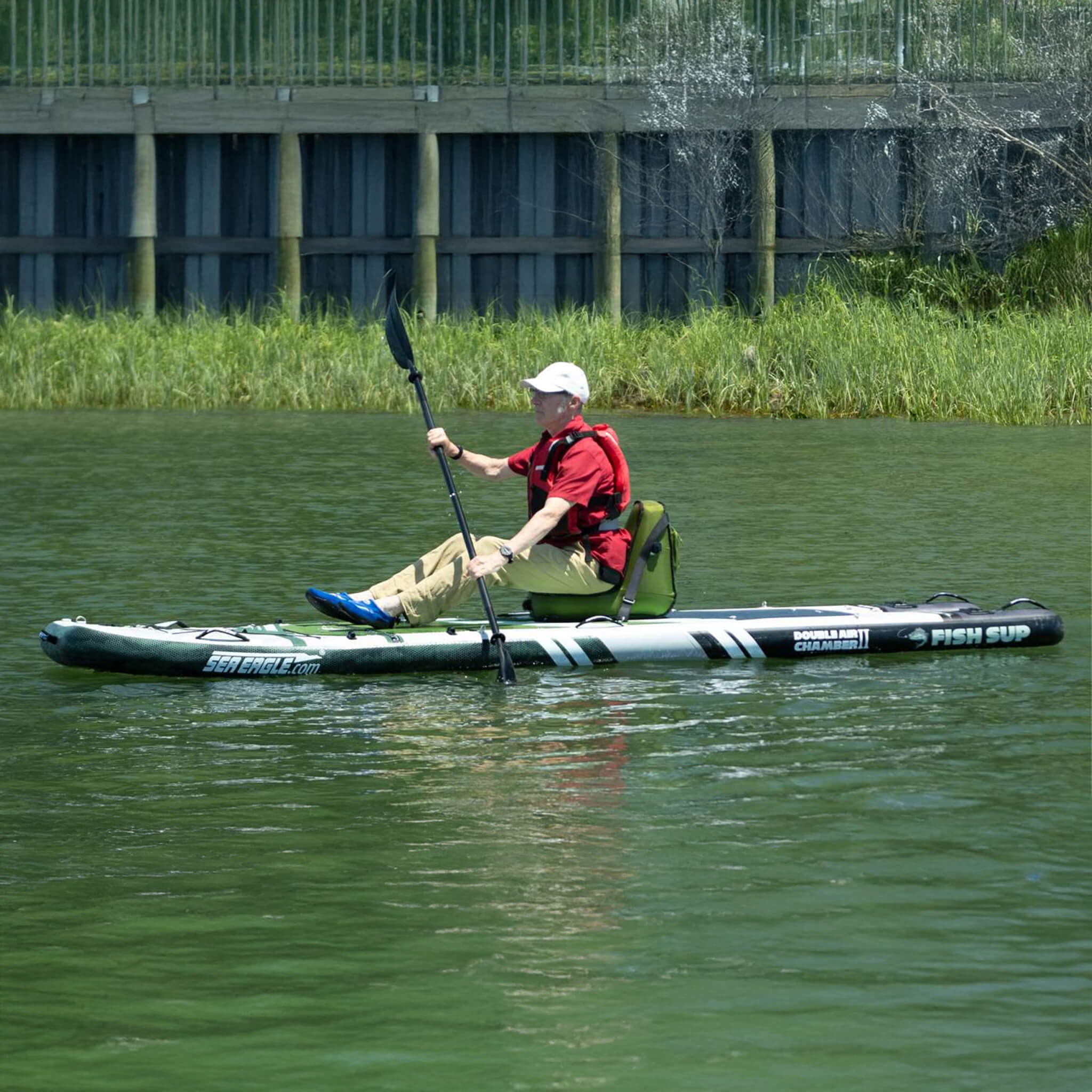 Sea Eagle FS1210 FishSUP 1-Person Inflatable Fishing Stand-Up Paddleboard [FS1210K] (SAK79218) - Image 7