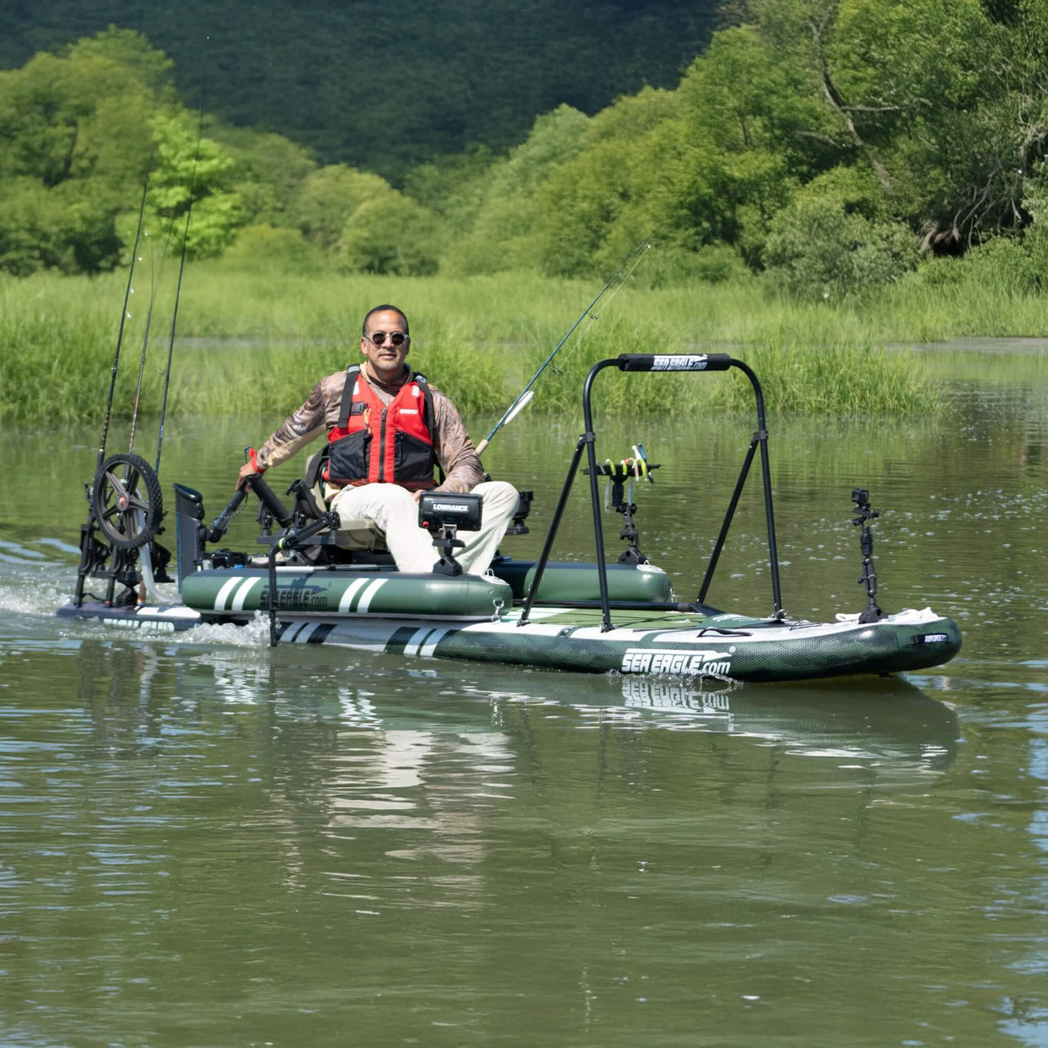 Sea Eagle FS1210 FishSUP 1-Person Inflatable Fishing Stand-Up Paddleboard [FS1210K] (SAK79218) - Image 8