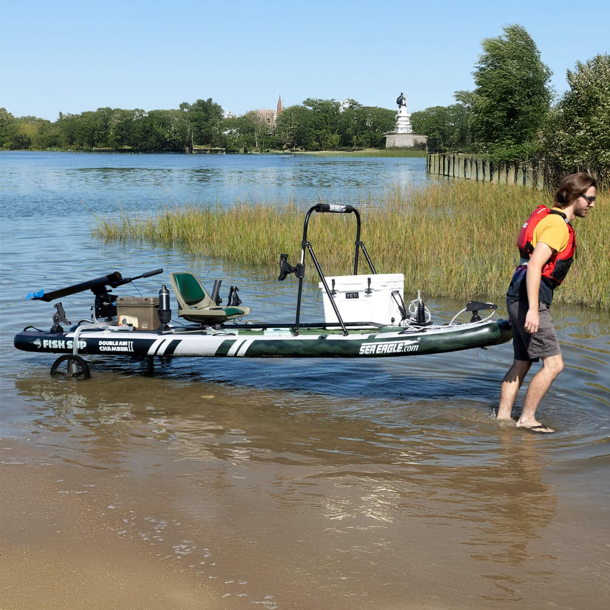 Sea Eagle FS1210 FishSUP 1-Person Inflatable Fishing Stand-Up Paddleboard [FS1210K] (SAK79218) - Image 9