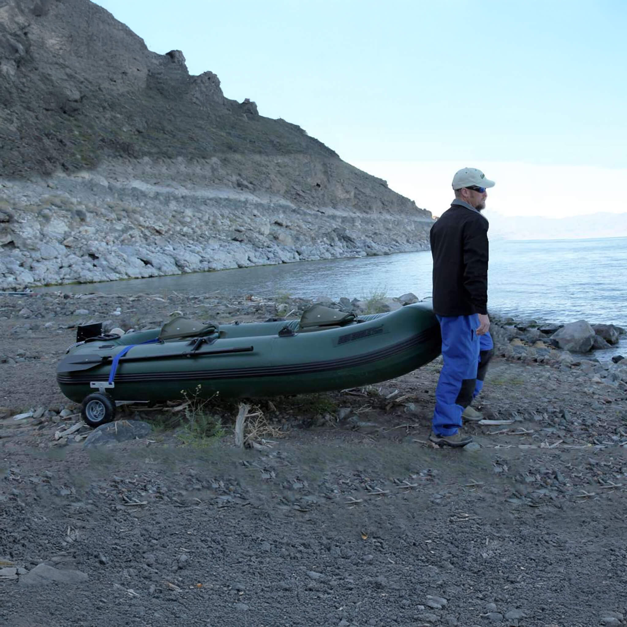 Sea Eagle STS10 Stealth Stalker Frameless Inflatable Fishing Boat, 10FT [STS10K] (SAK59314) - Image 12