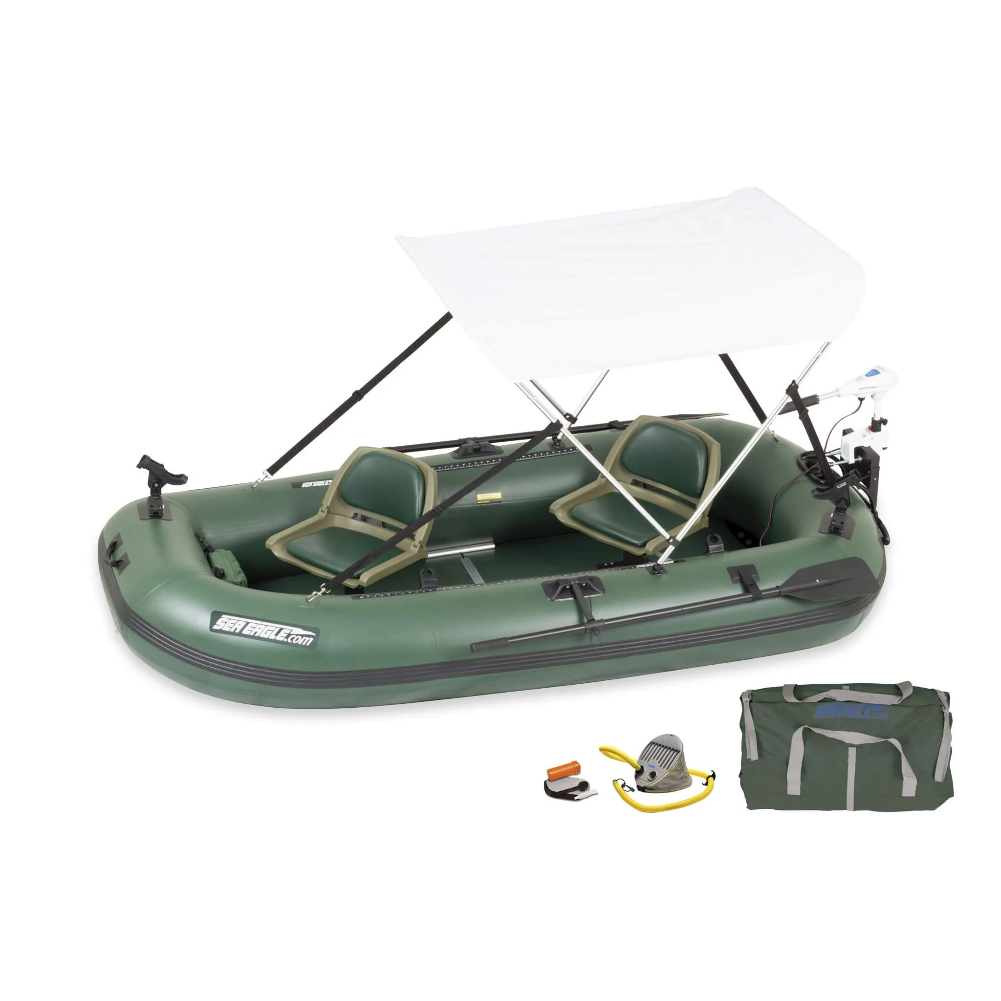 Sea Eagle STS10 Stealth Stalker Frameless Inflatable Fishing Boat, 10FT [STS10K] (SAK59314) - Image 21