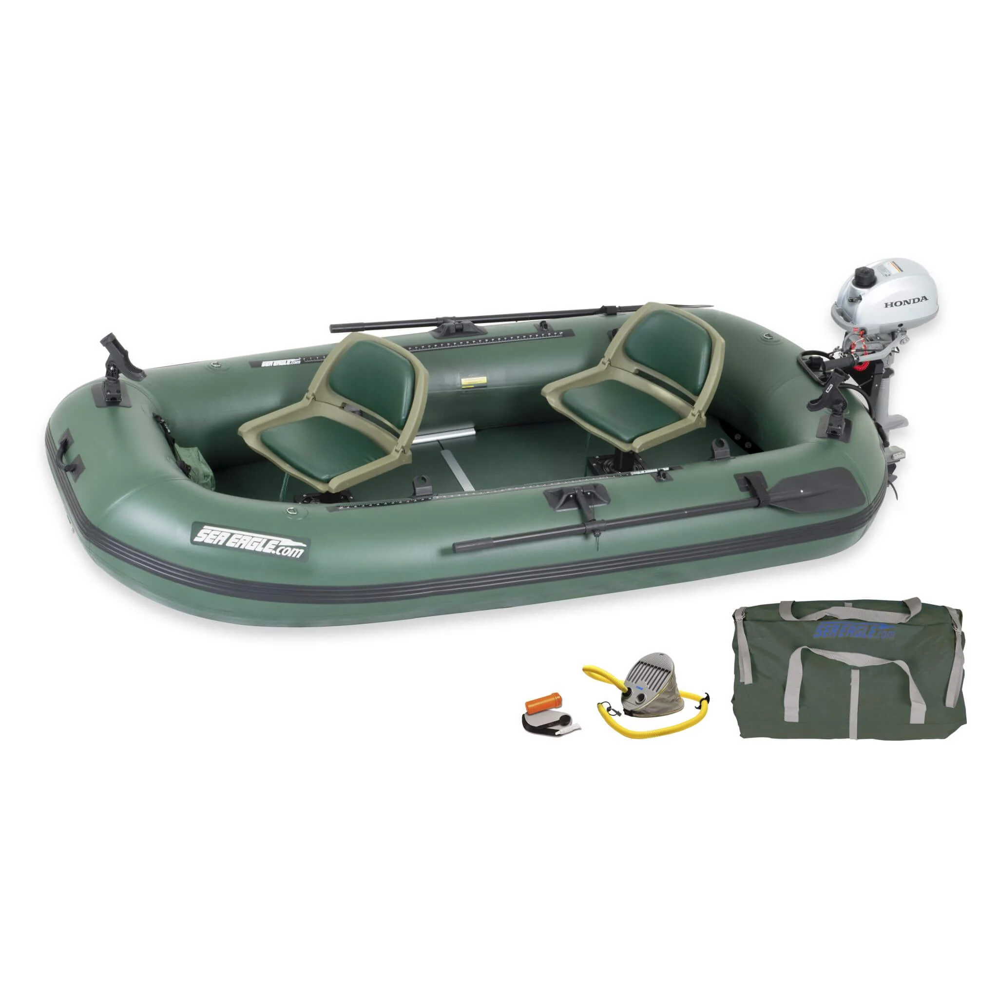 Sea Eagle STS10 Stealth Stalker Frameless Inflatable Fishing Boat, 10FT [STS10K] (SAK59314) - Image 23