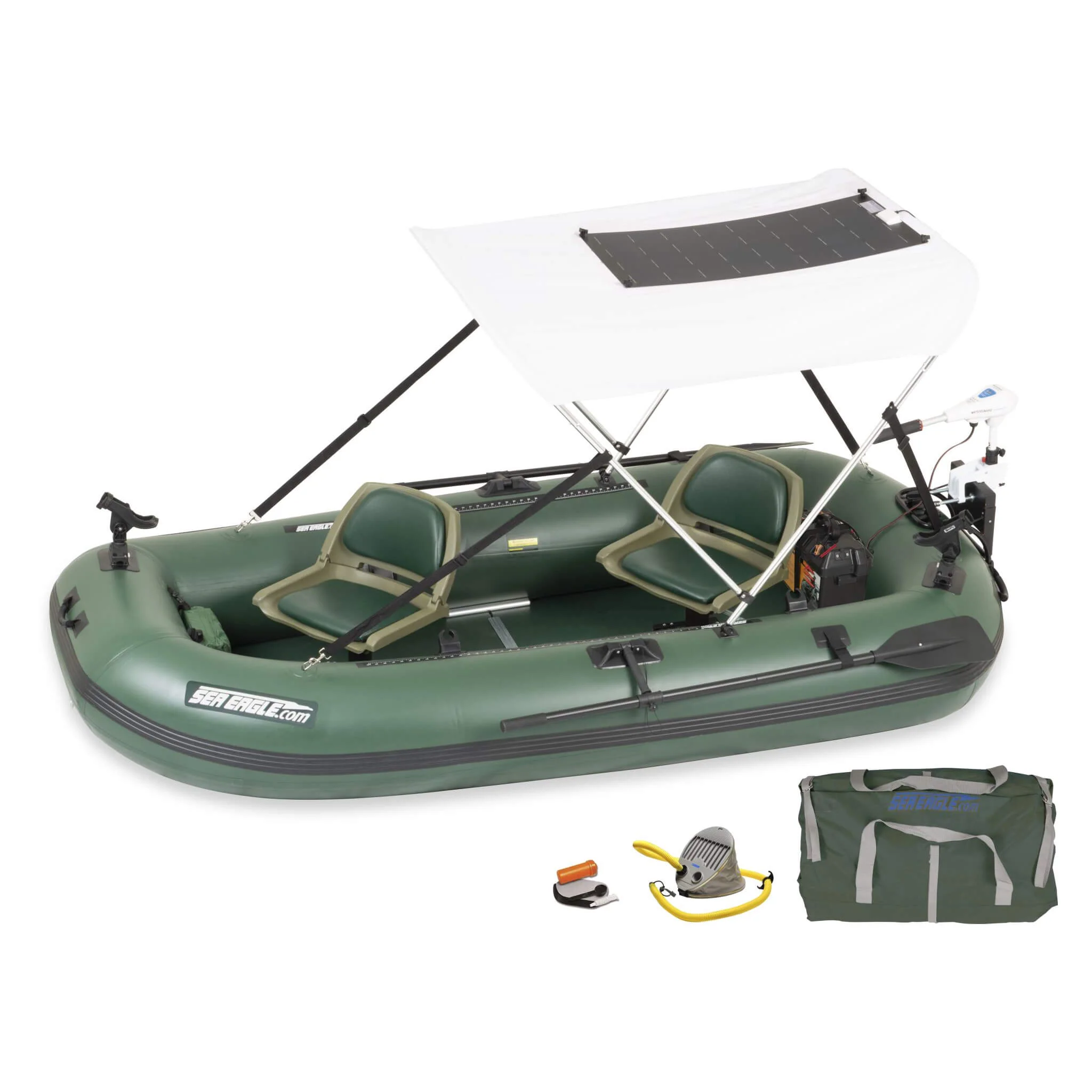 Sea Eagle STS10 Stealth Stalker Frameless Inflatable Fishing Boat, 10FT [STS10K] (SAK59314) - Image 24
