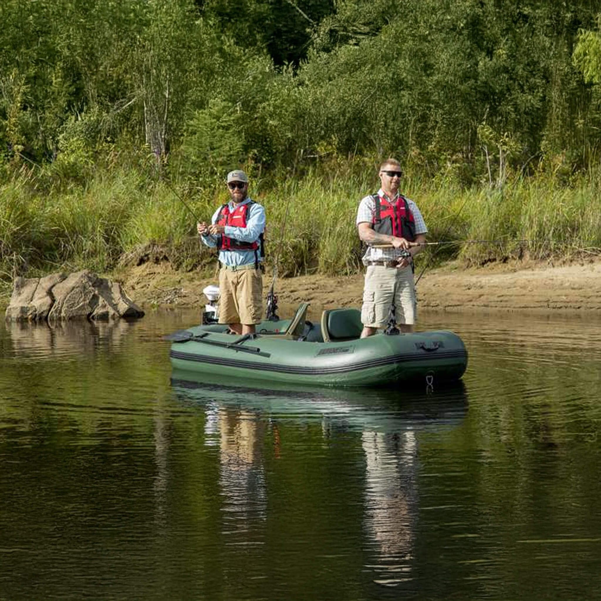 Sea Eagle STS10 Stealth Stalker Frameless Inflatable Fishing Boat, 10FT [STS10K] (SAK59314) - Image 6