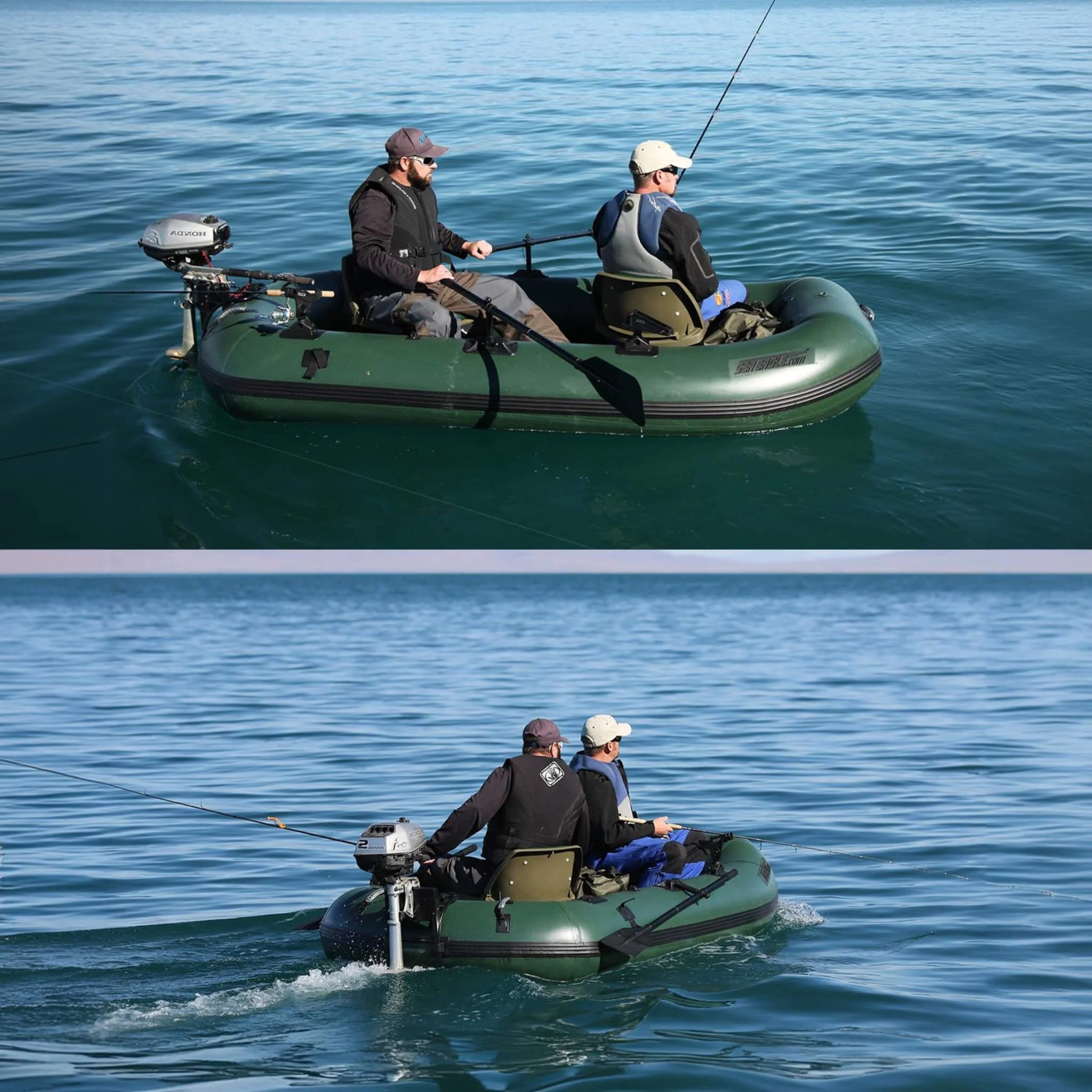 Sea Eagle STS10 Stealth Stalker Frameless Inflatable Fishing Boat, 10FT [STS10K] (SAK59314) - Image 8