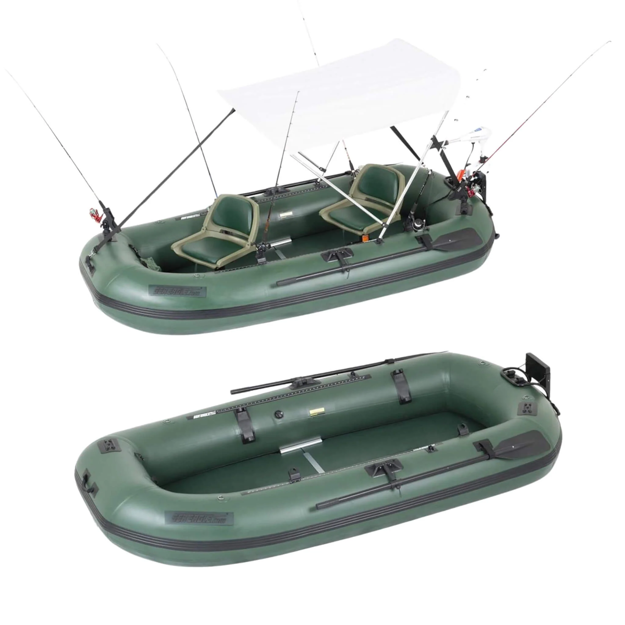 Sea Eagle STS10 Stealth Stalker Frameless Inflatable Fishing Boat, 10FT [STS10K] (SAK59314) - Image 9