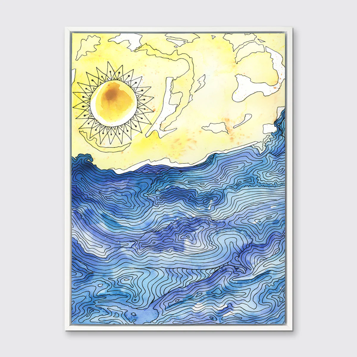 Sea -  Open Edition Canvas Print - Image 4