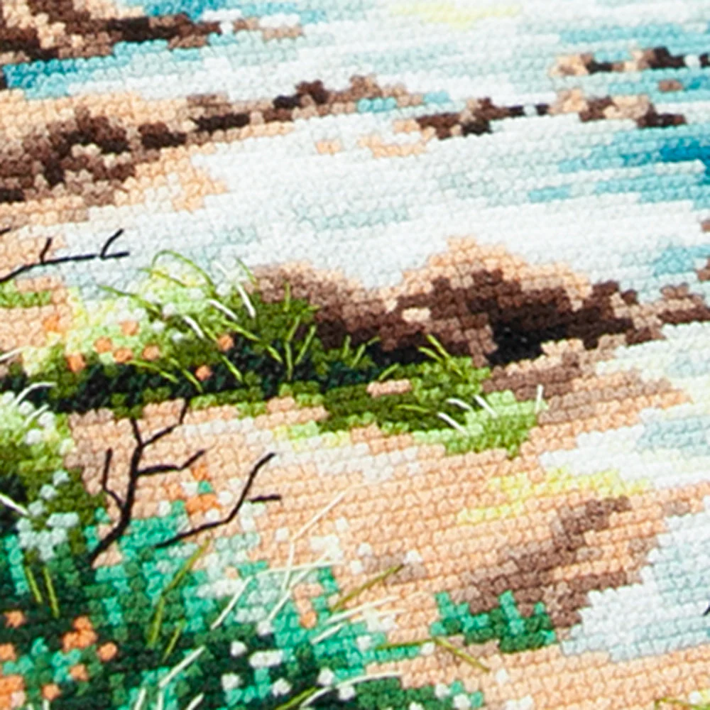Sea Sunset 70-16 Counted Cross-Stitch Kit - Image 10