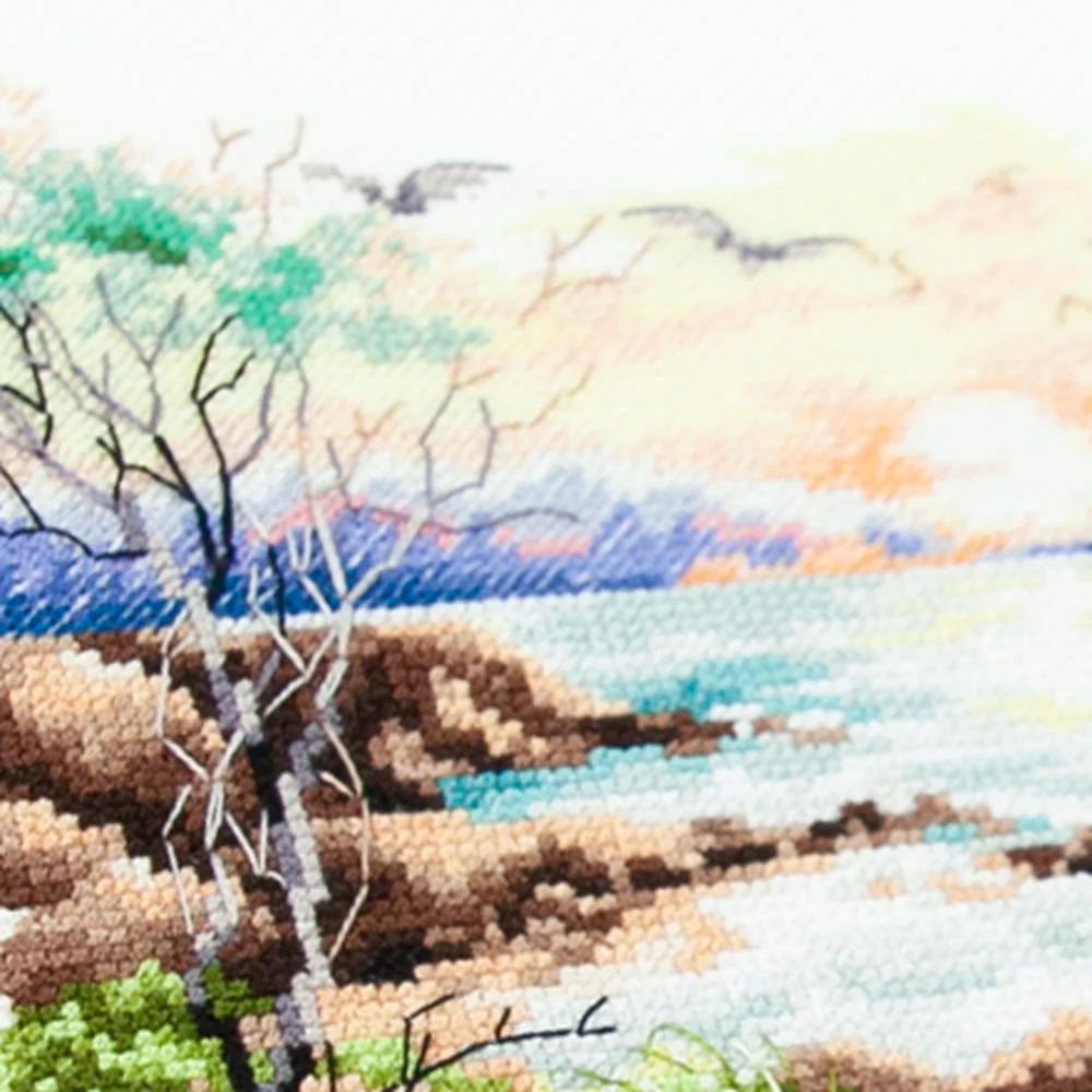 Sea Sunset 70-16 Counted Cross-Stitch Kit - Image 7