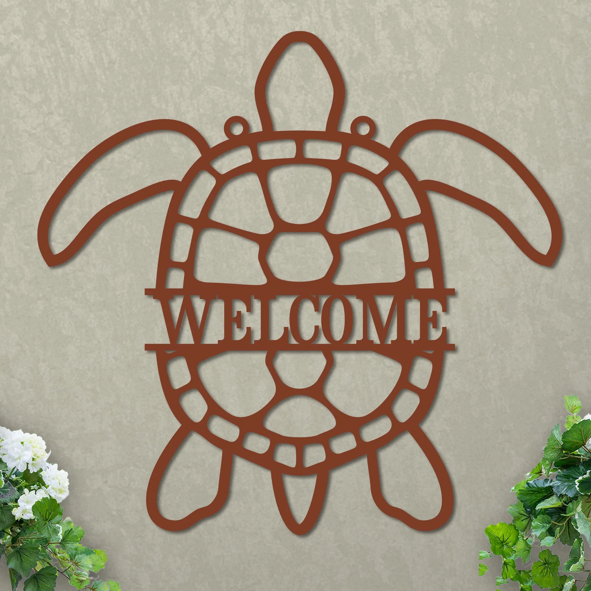 Sea Turtle Welcome Sign - Image 3
