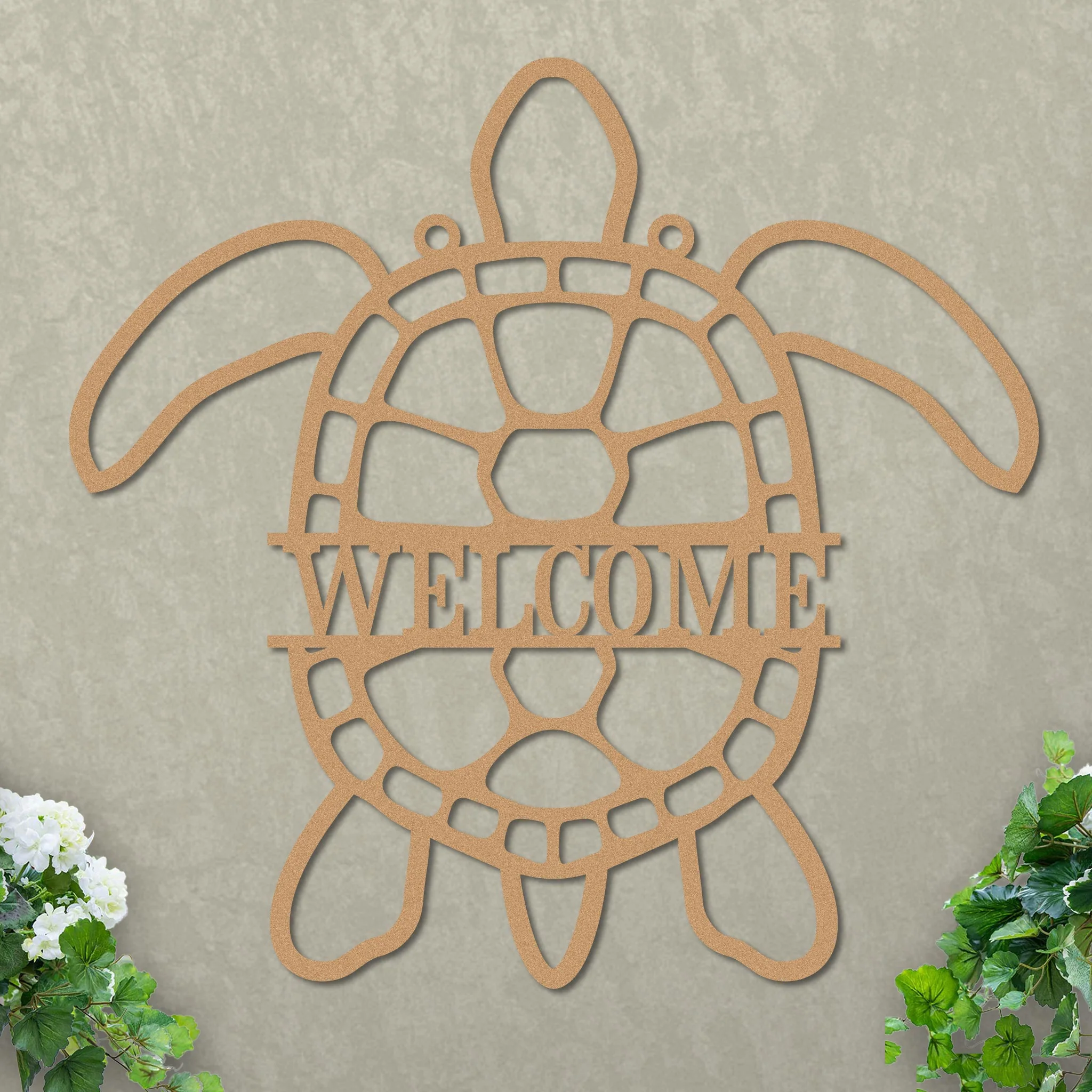 Sea Turtle Welcome Sign - Image 6