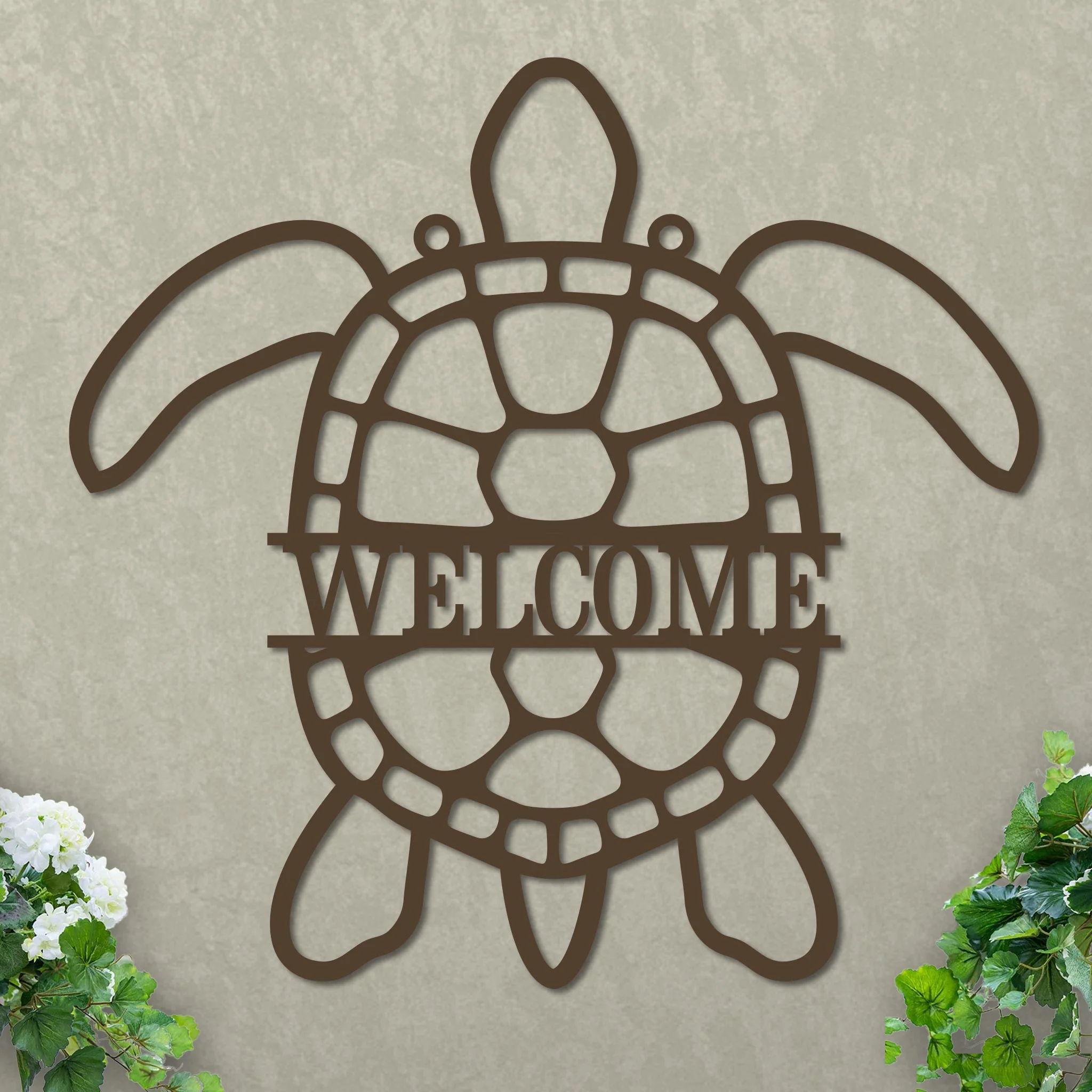 Sea Turtle Welcome Sign - Image 7