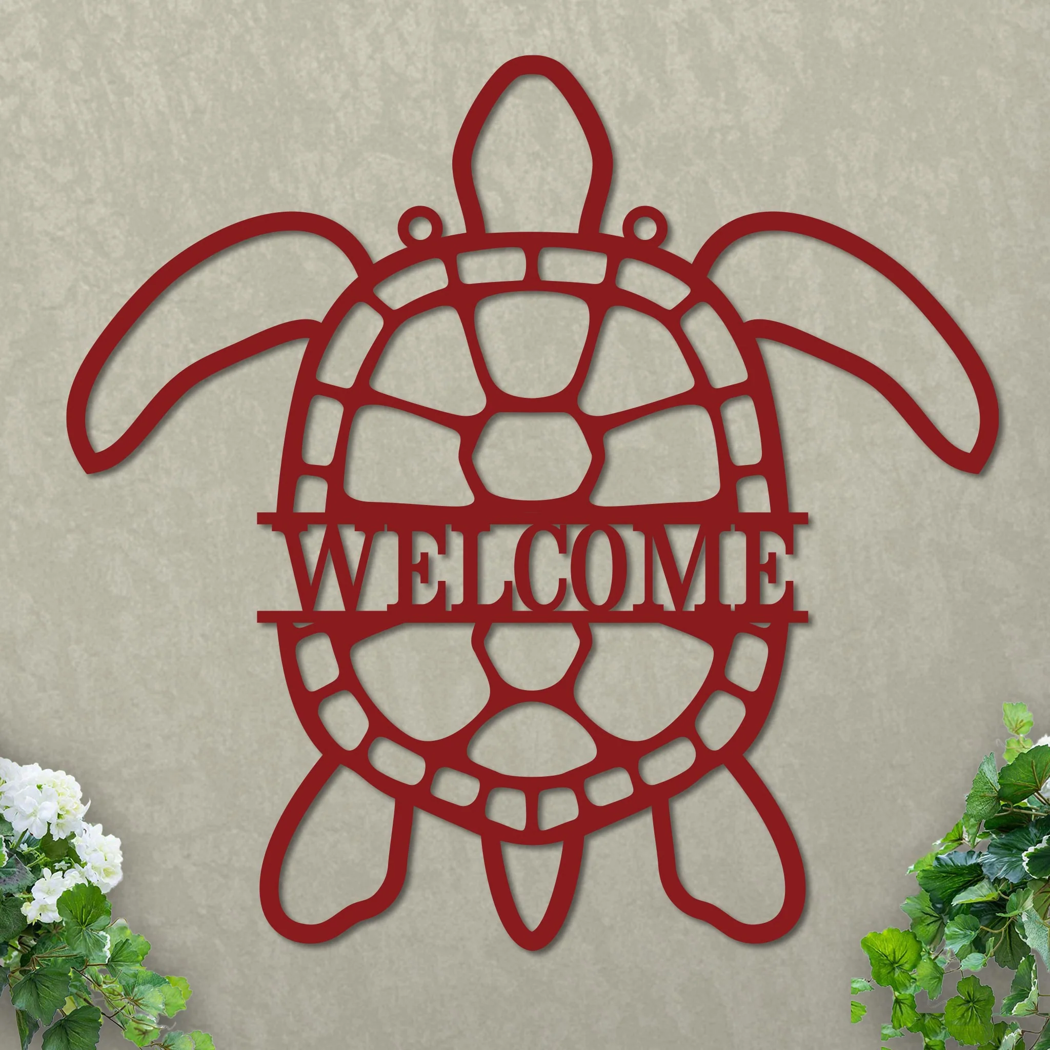 Sea Turtle Welcome Sign - Image 9