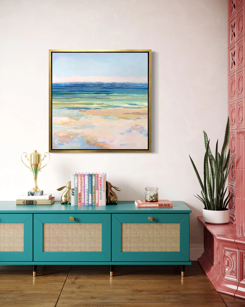Seaglass Sea 2 - Open Edition Canvas Print - Image 4