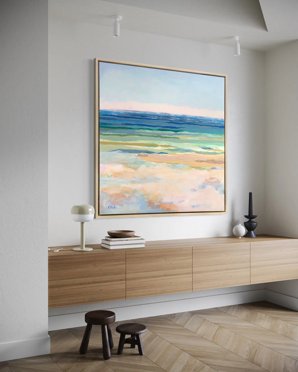 Seaglass Sea 2 - Open Edition Canvas Print - Image 7