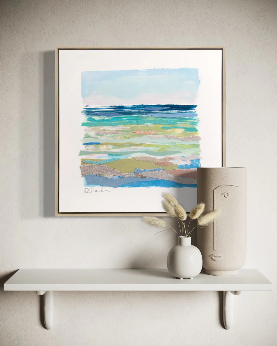 Seaglass Sea 3 - Open Edition Canvas Print - Image 5