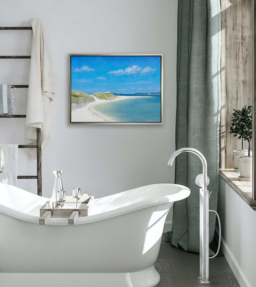 Secluded Sandbar - Limited Edition Canvas Print - Image 2