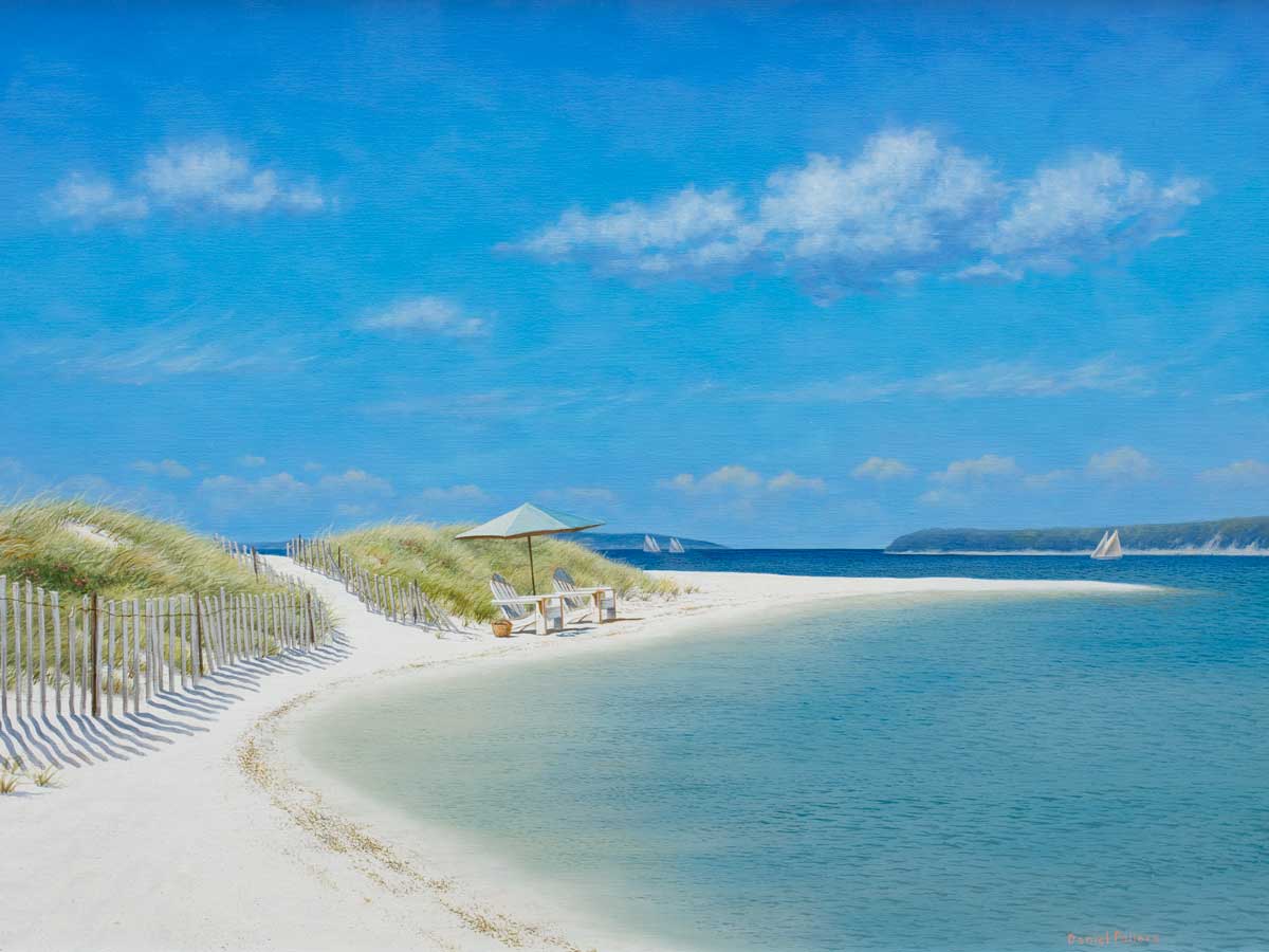 Secluded Sandbar - Limited Edition Canvas Print - Image 3