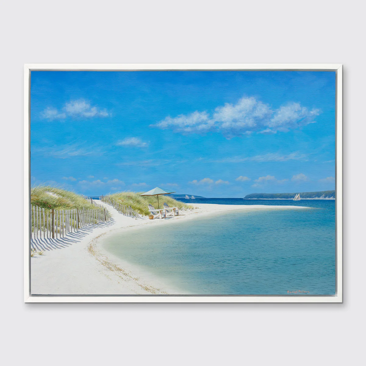 Secluded Sandbar - Limited Edition Canvas Print - Image 4