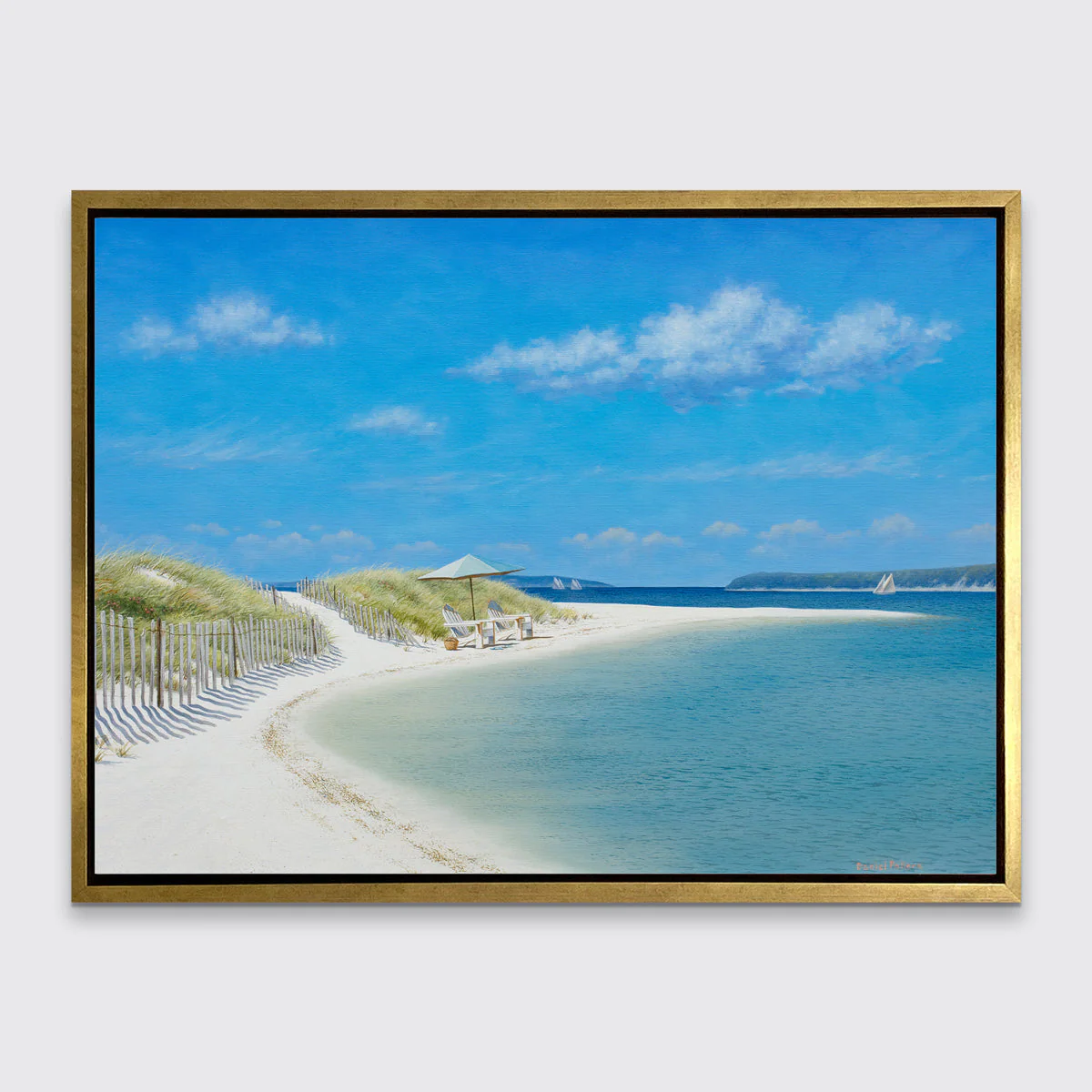 Secluded Sandbar - Limited Edition Canvas Print - Image 5