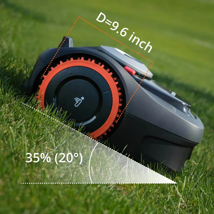 Segway Navimow Robust Off-Road Wheels with Spikes for Segway Navimow i Series – Superior Traction on Slopes and Mud - Image 2