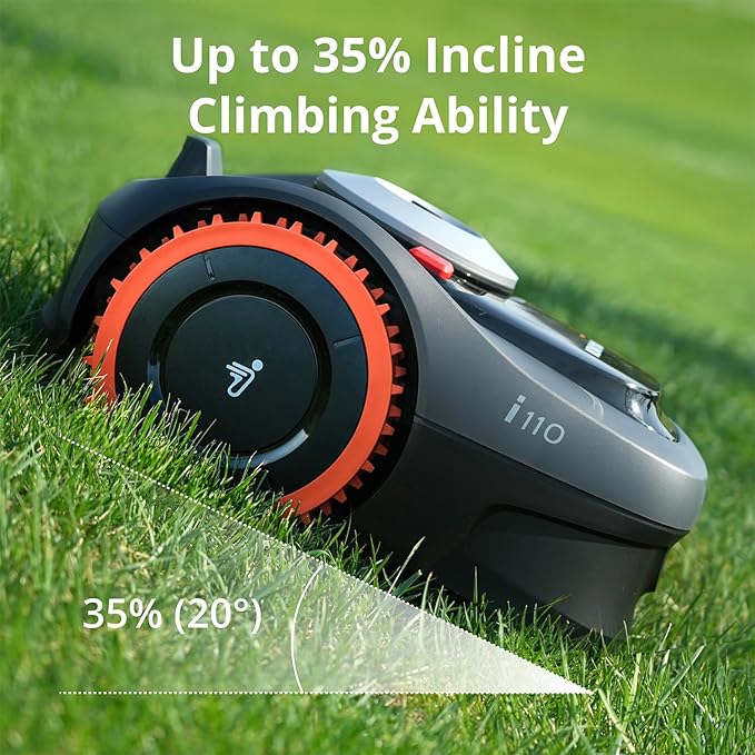 Segway Navimow Robust Off-Road Wheels with Spikes for Segway Navimow i Series – Superior Traction on Slopes and Mud - Image 4