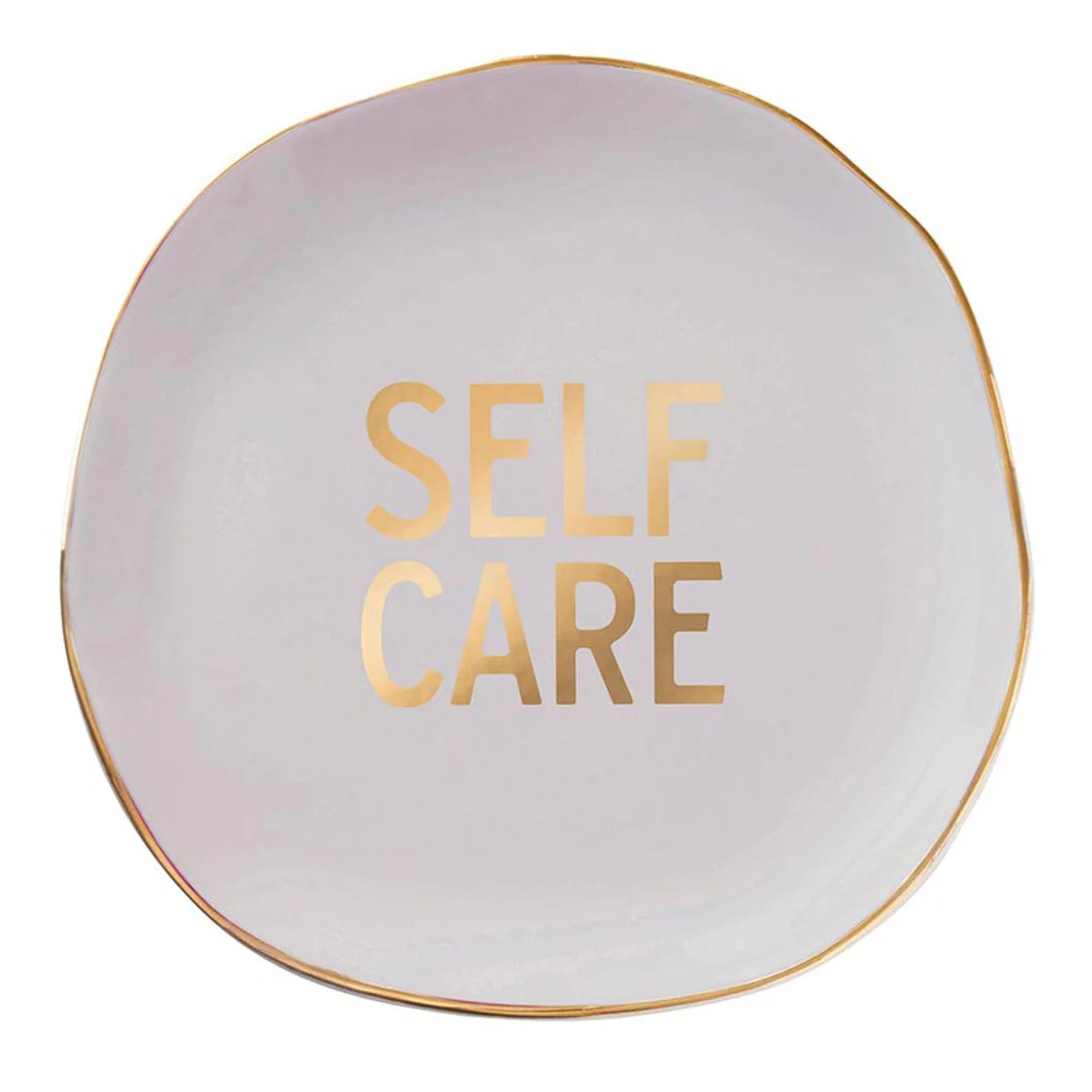 Self Care Ceramic Tray in Gray with Makeup Sponge | Cosmetic Giftable Beauty Tools Set - Image 2