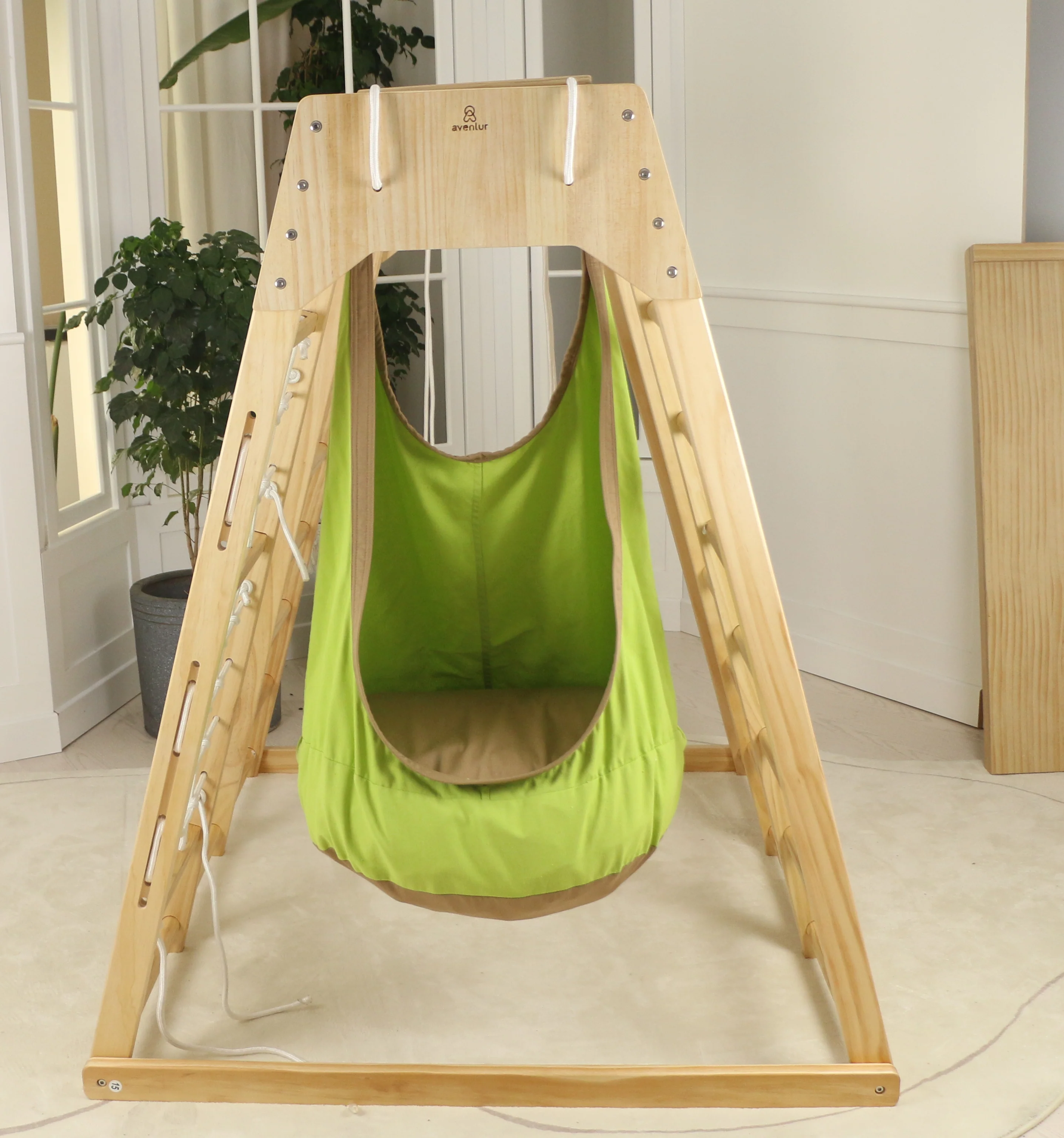 Sensory Swing for Wall Climbers – Soothing Play Add-On (Climber Not Included) - Image 2