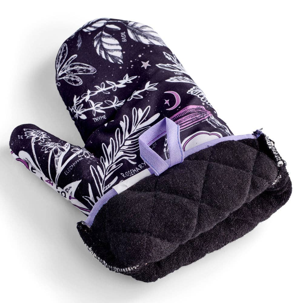 Set of 2 "Witch, I AM The Secret Ingredient" Oven Mitt | Pot Holders Hanging Oven Gloves Set - Image 8