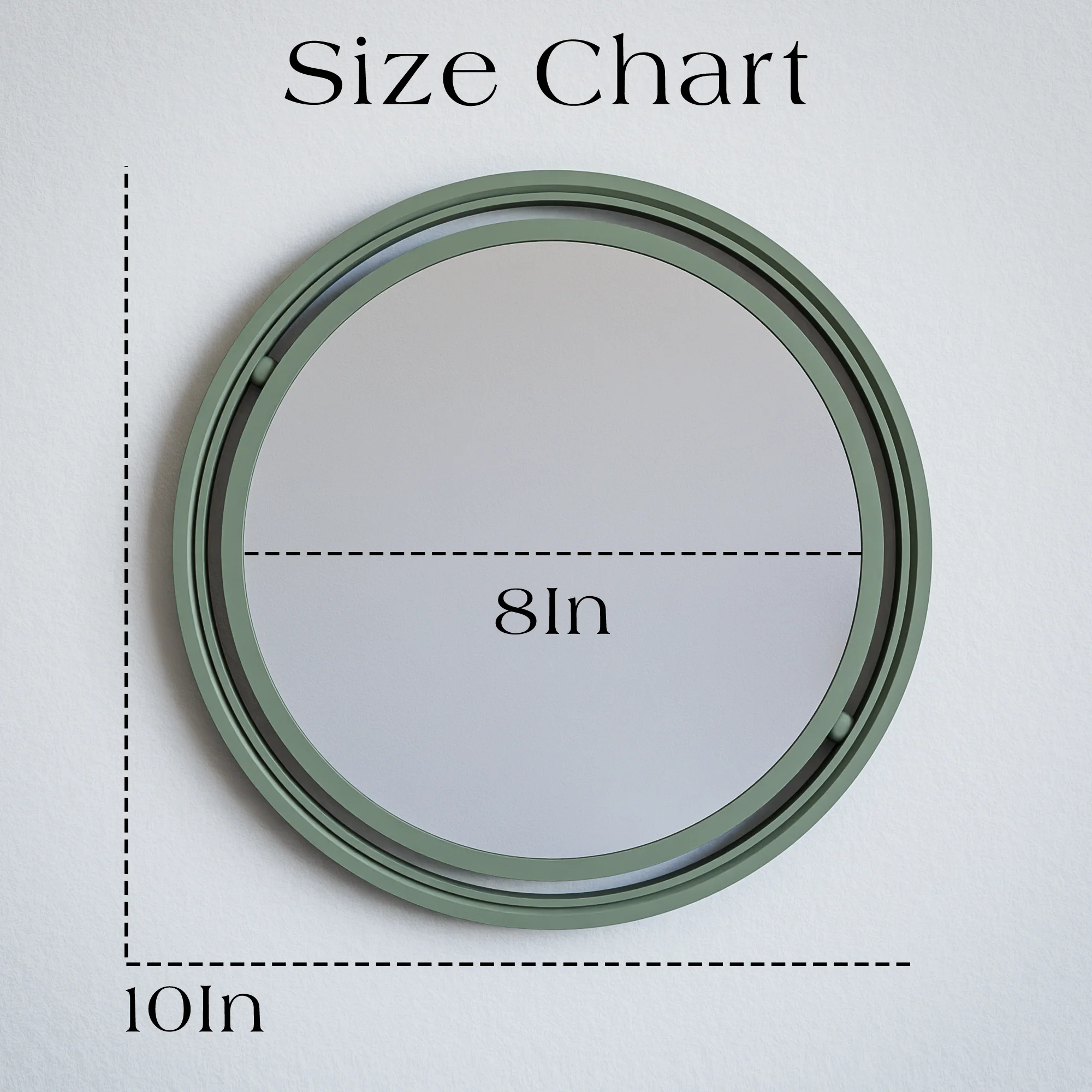 SET OF 3 GLOBE Mirror - Image 2