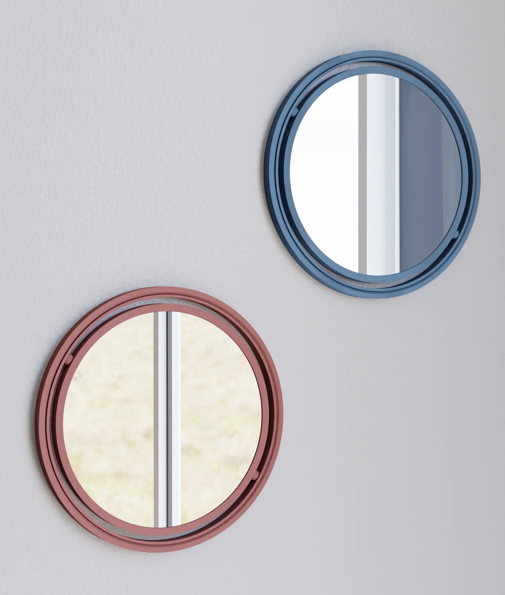 SET OF 3 GLOBE Mirror - Image 5