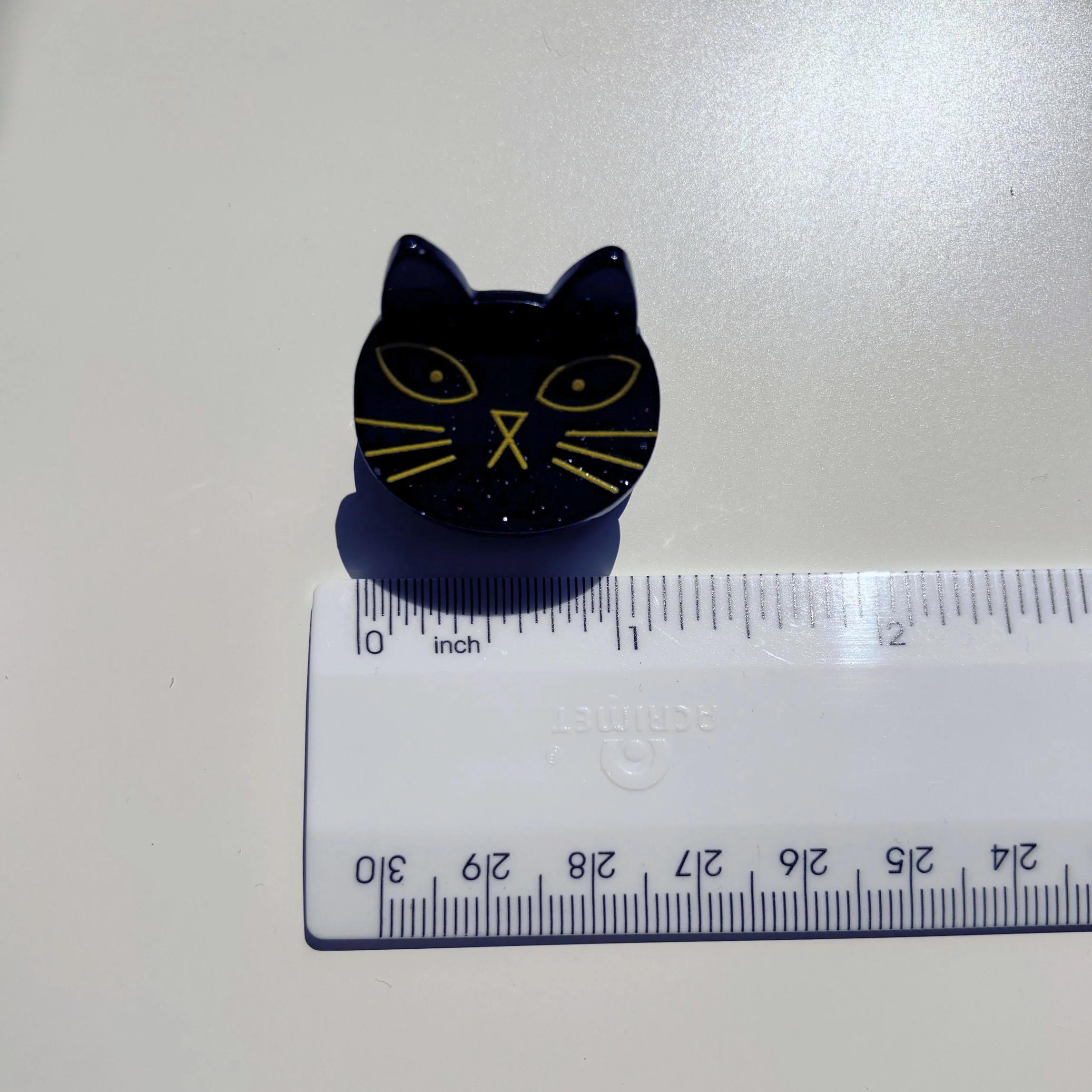 Set of 3 Velvet Claws Mini Black Cat Hair Claws | Hair Claw Clip in Giftable Pouch - Image 9