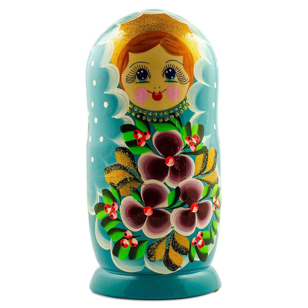 Set of 5 Alla Nesting Dolls  7 Inches - Image 3