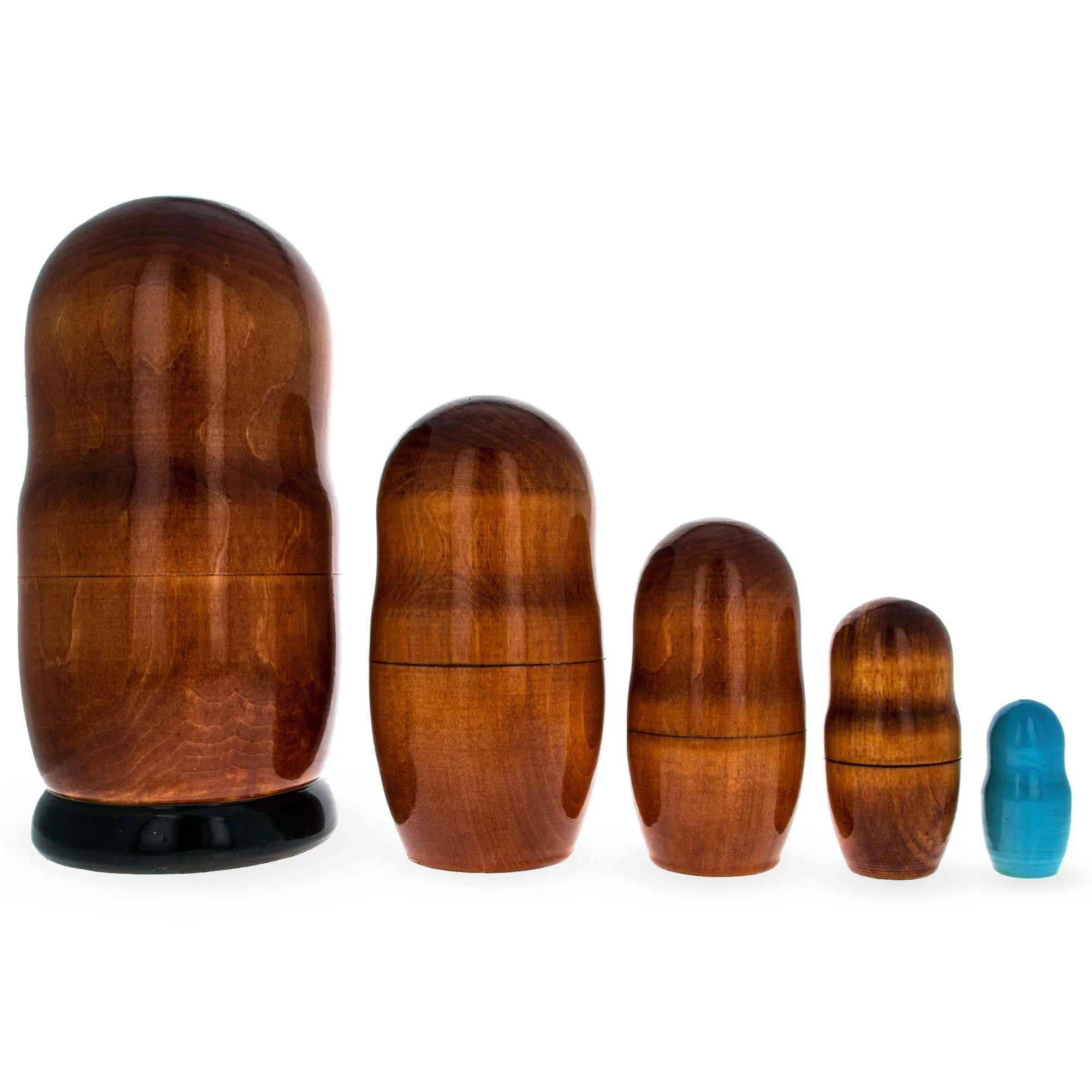 Set of 5 Jesus is Born Nativity Scene Nesting Dolls Matryoshka - Image 3