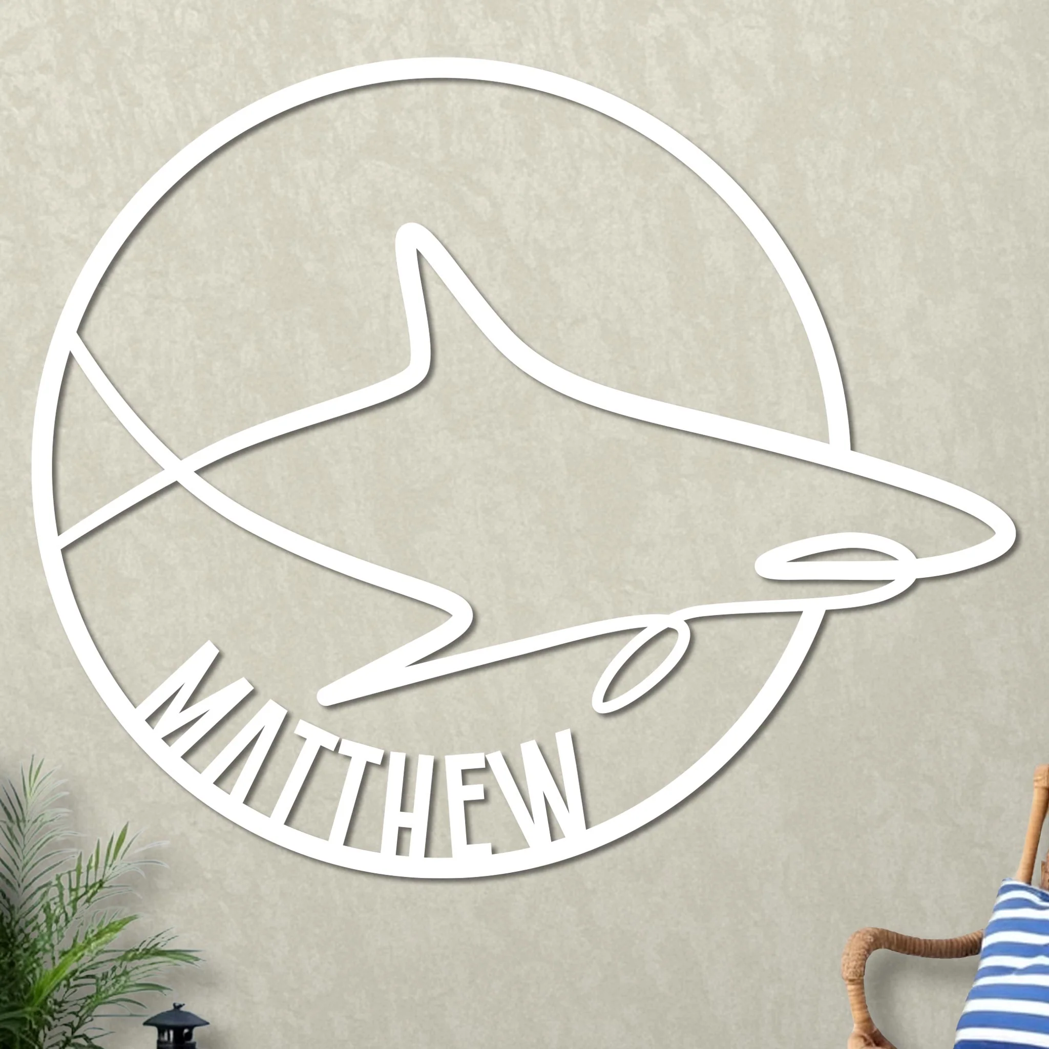 Shark Name Sign - Image 9