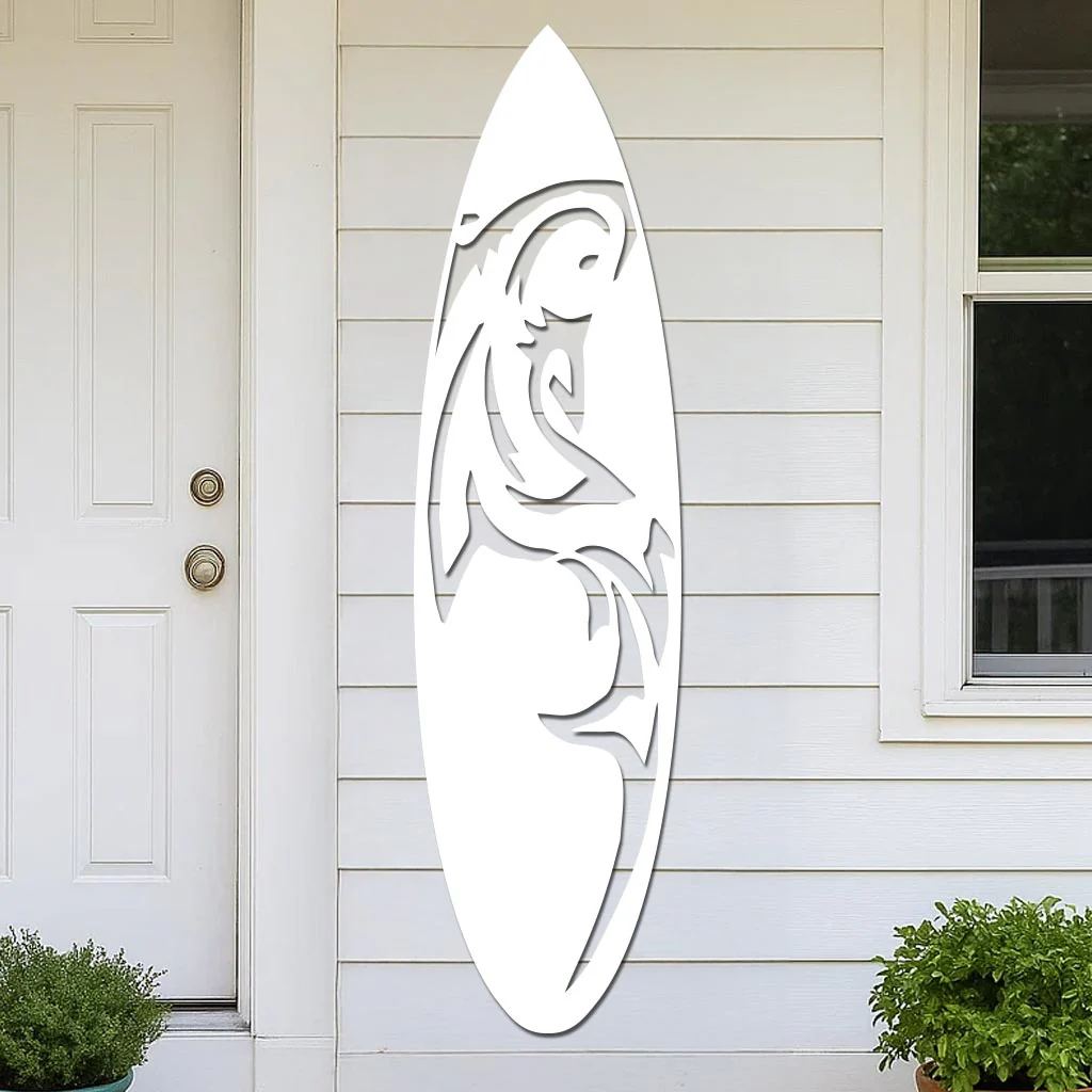 Shark Surfboard Sign - Image 2
