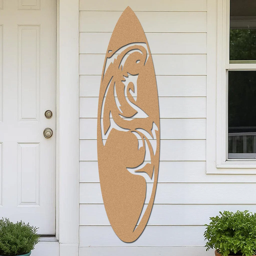 Shark Surfboard Sign - Image 3