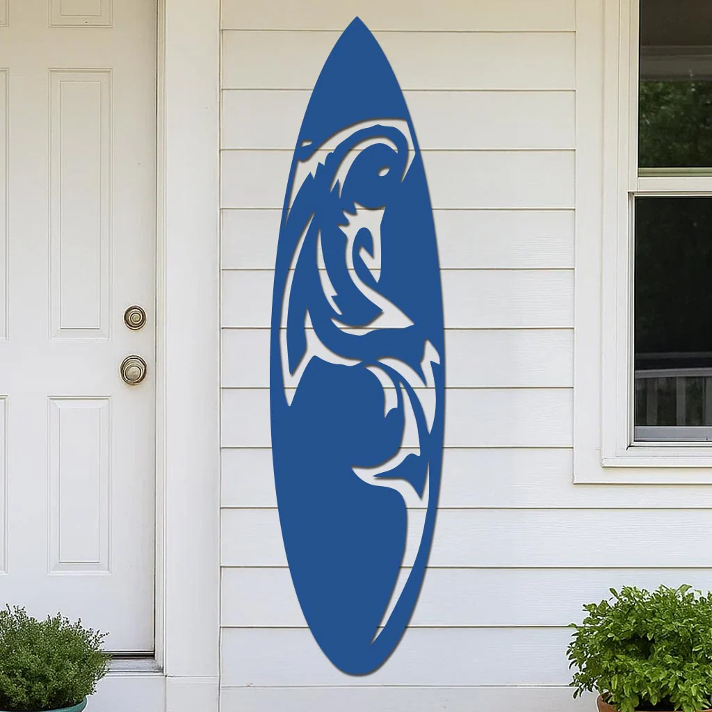 Shark Surfboard Sign - Image 7