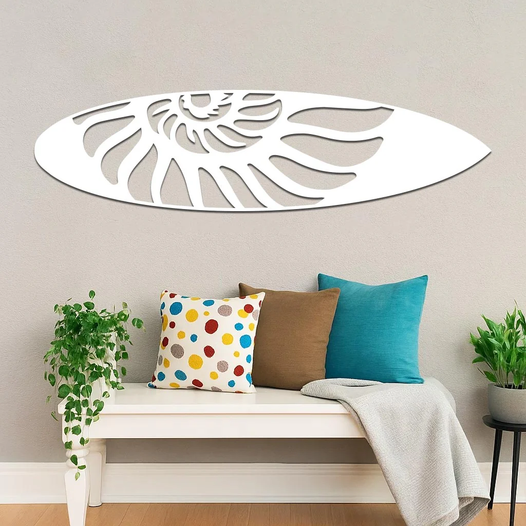 Shell Surfboard Sign - Image 2