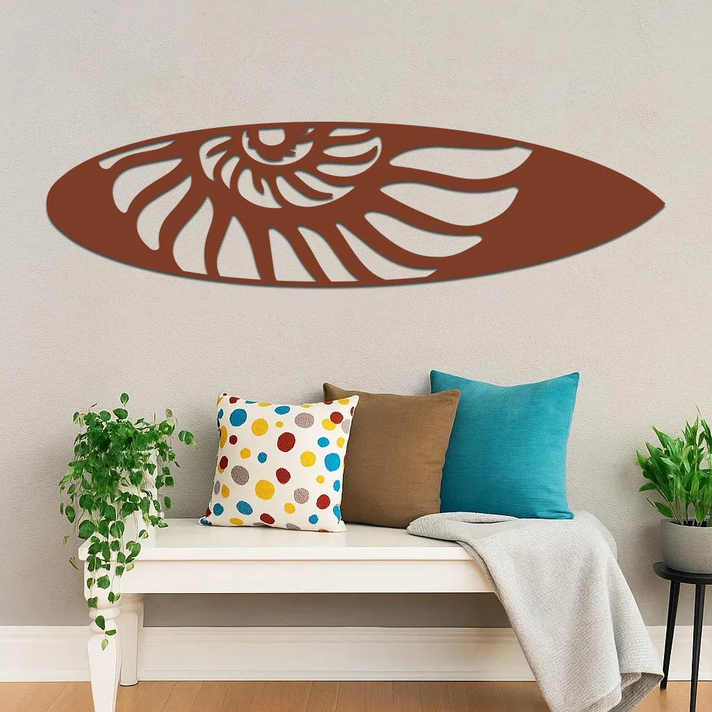 Shell Surfboard Sign - Image 4