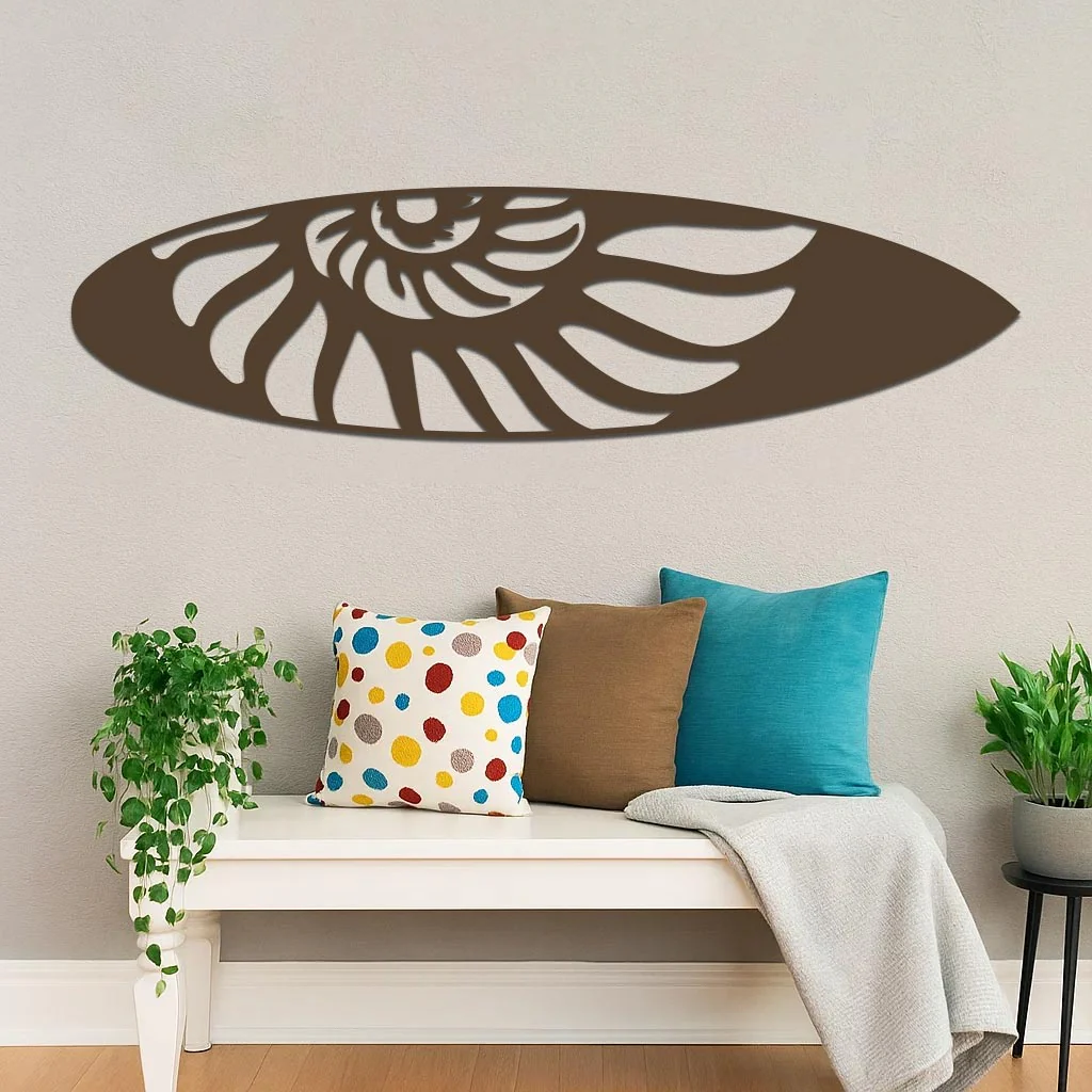 Shell Surfboard Sign - Image 5