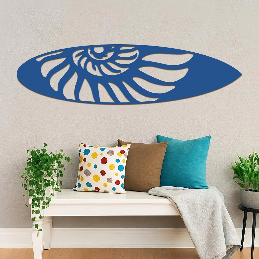 Shell Surfboard Sign - Image 7