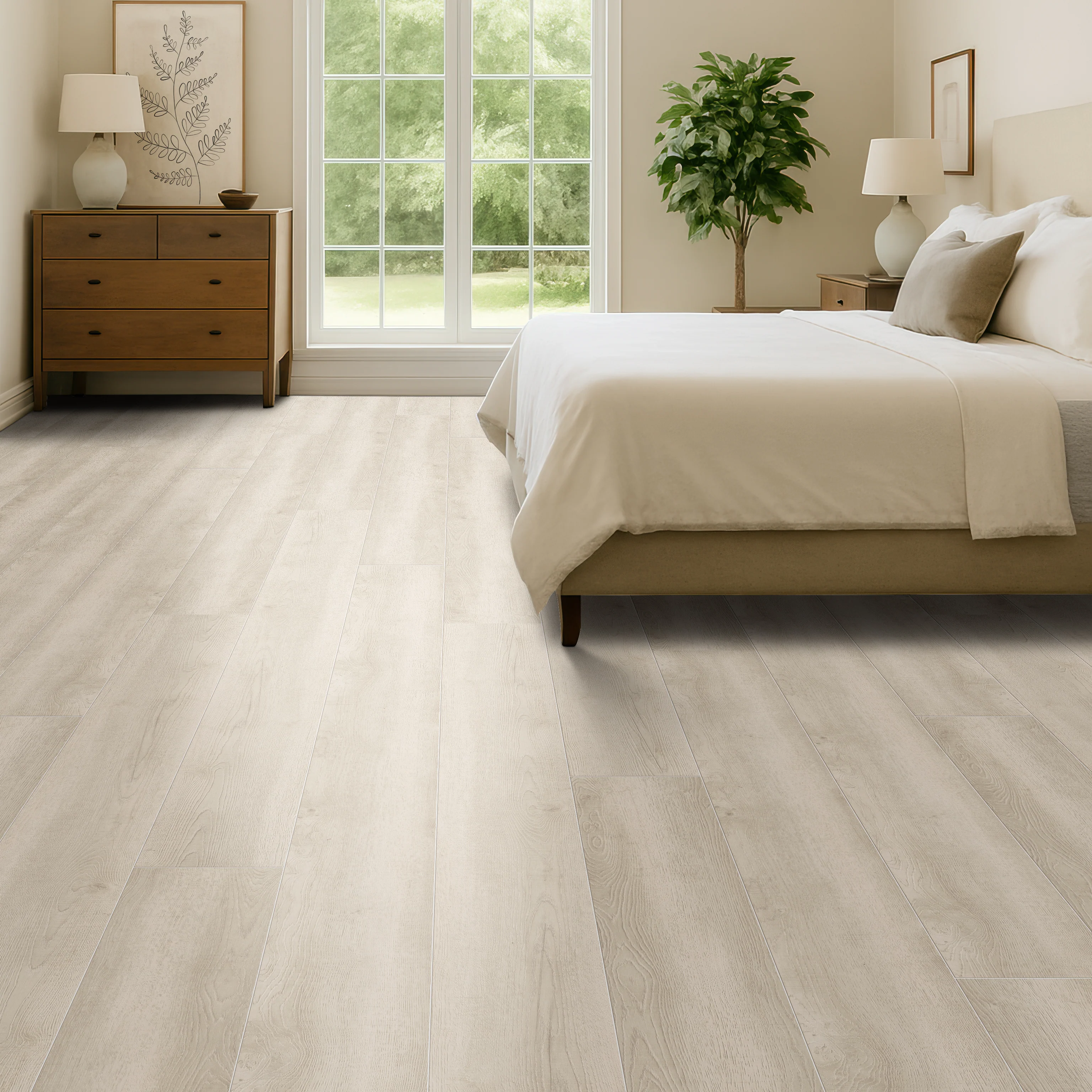 Shorecliffs Sunny Shake 9 in. x 87 in. Hybrid Rigid Core Flooring - Image 4